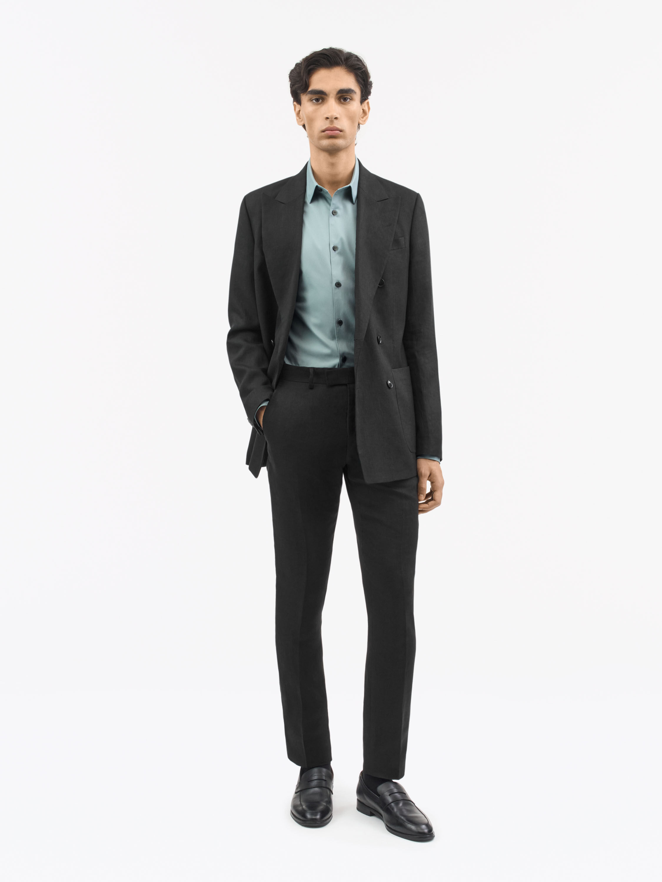 Tenuta Slim-Fit Linen Trousers