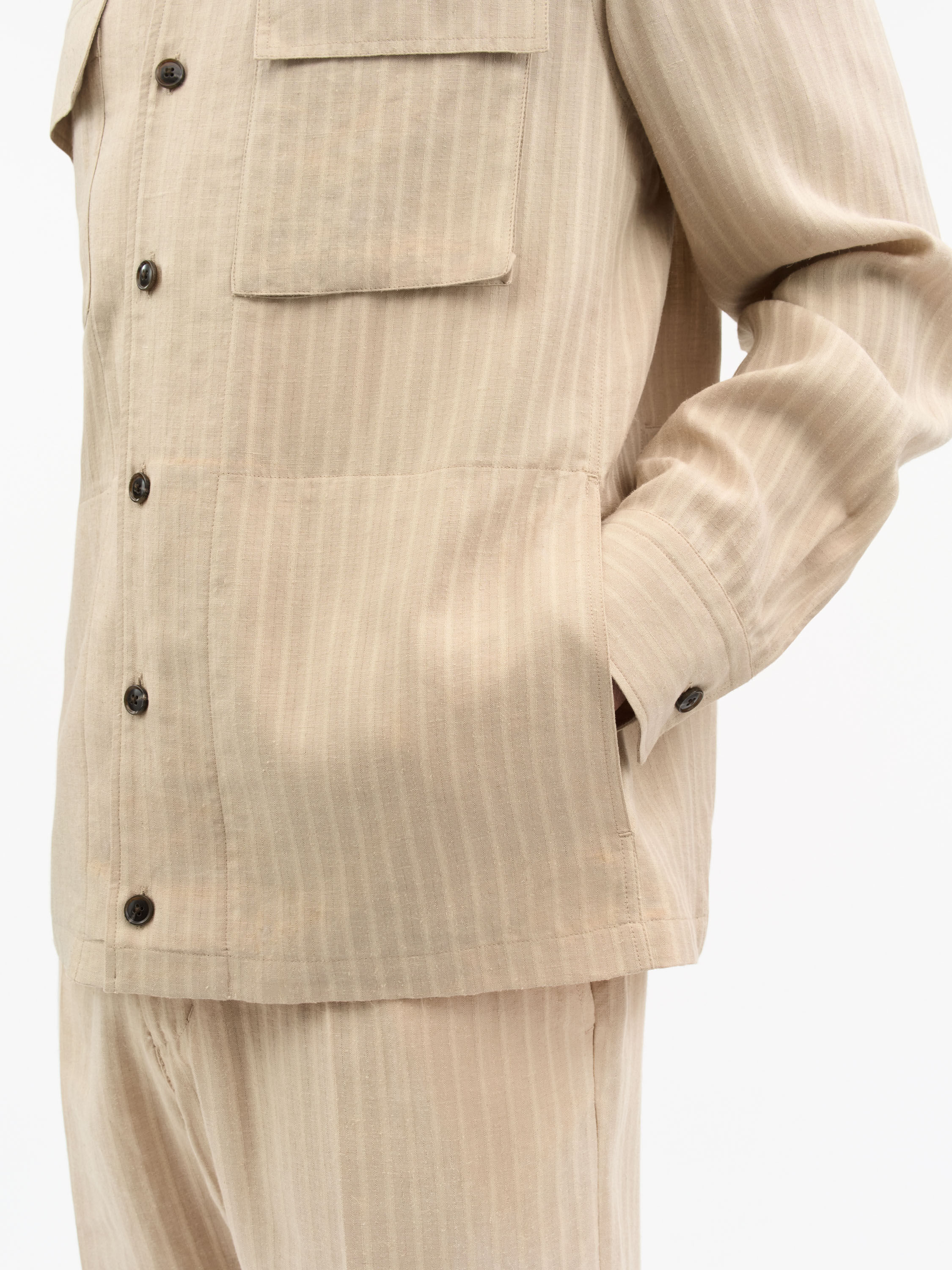 Roderick Safari Inspired Overshirt