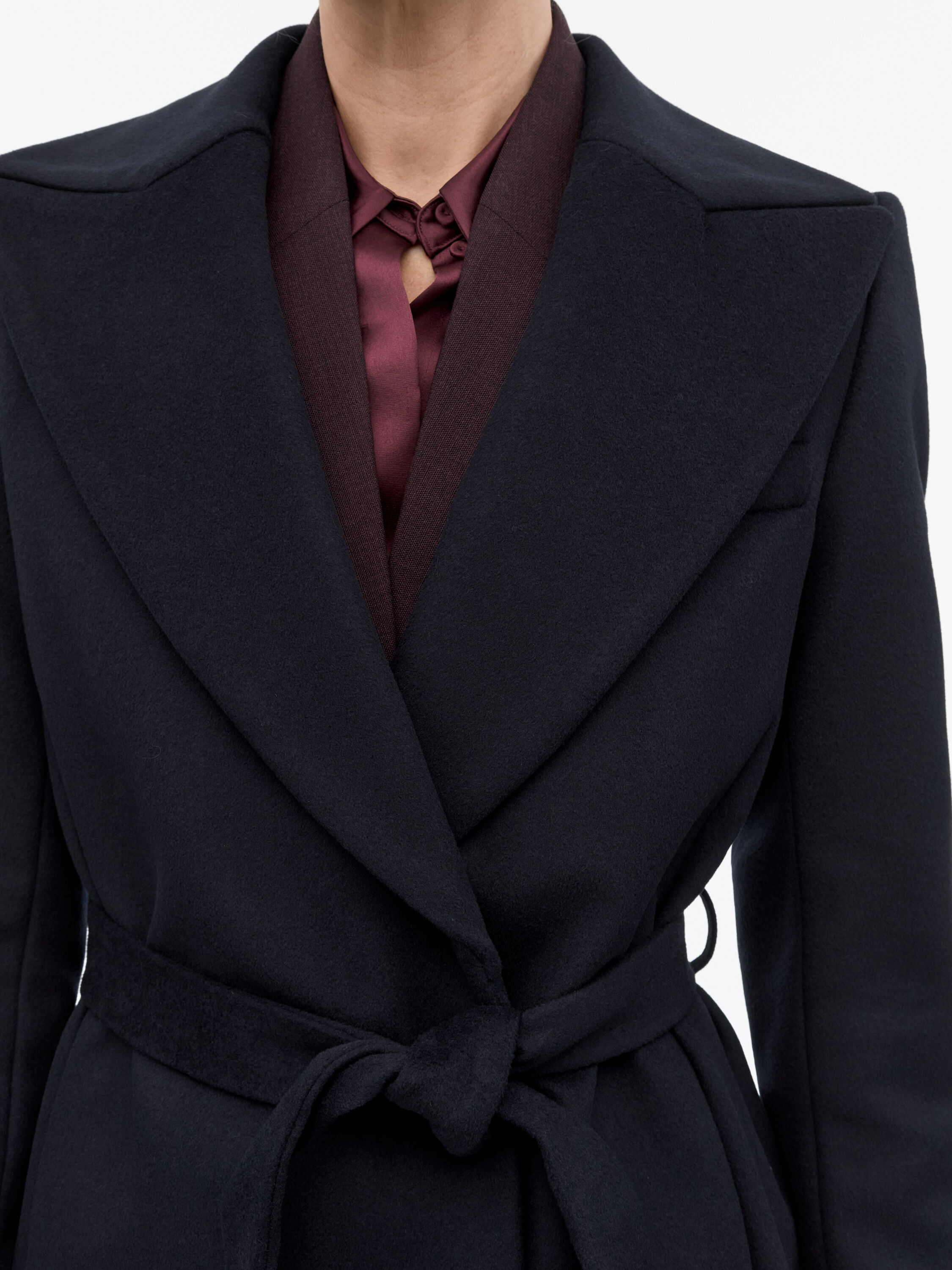 Manteau En Laine Et Cachemire Rimina
