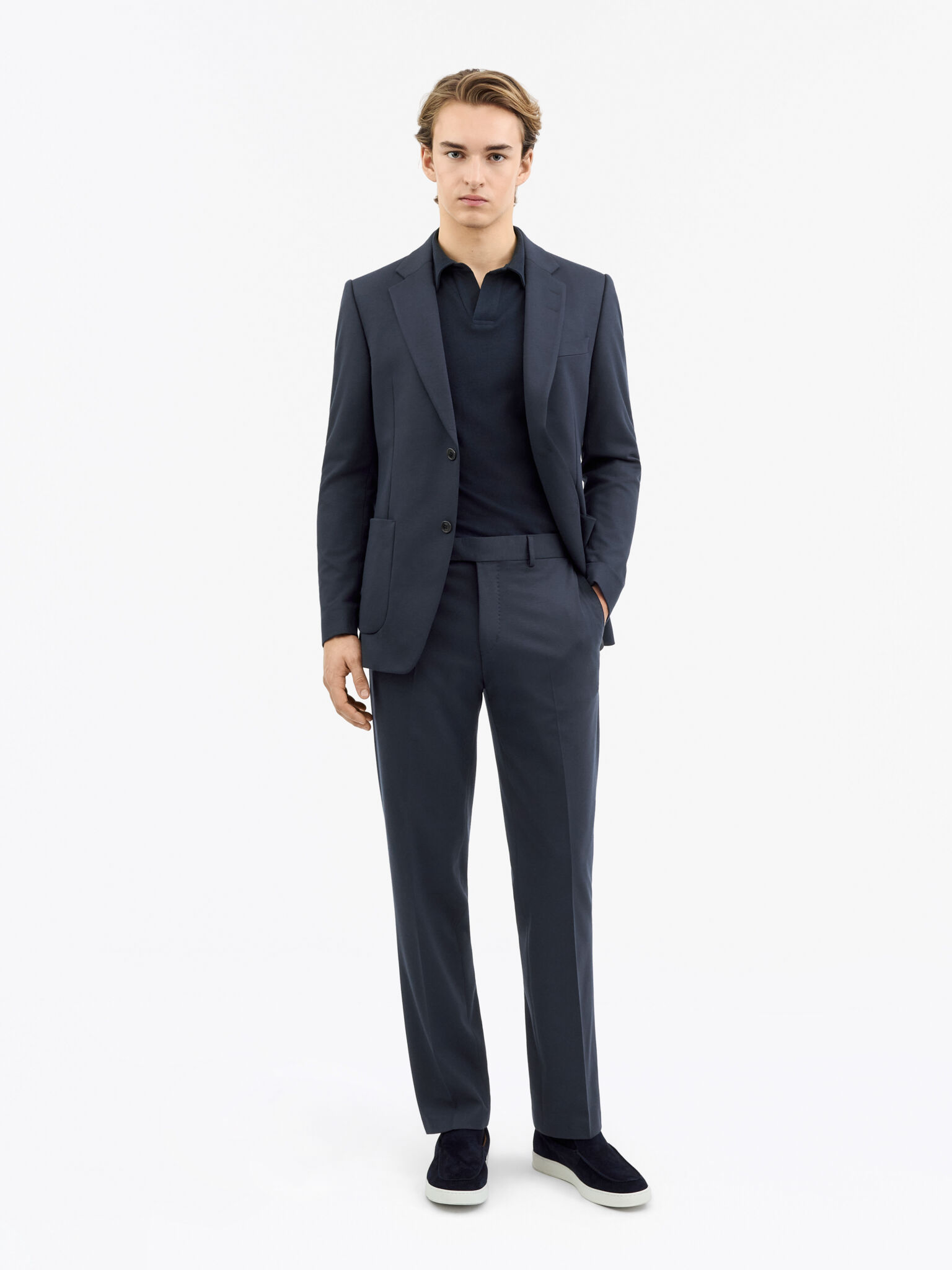 Tense Brushed Jersey Trousers