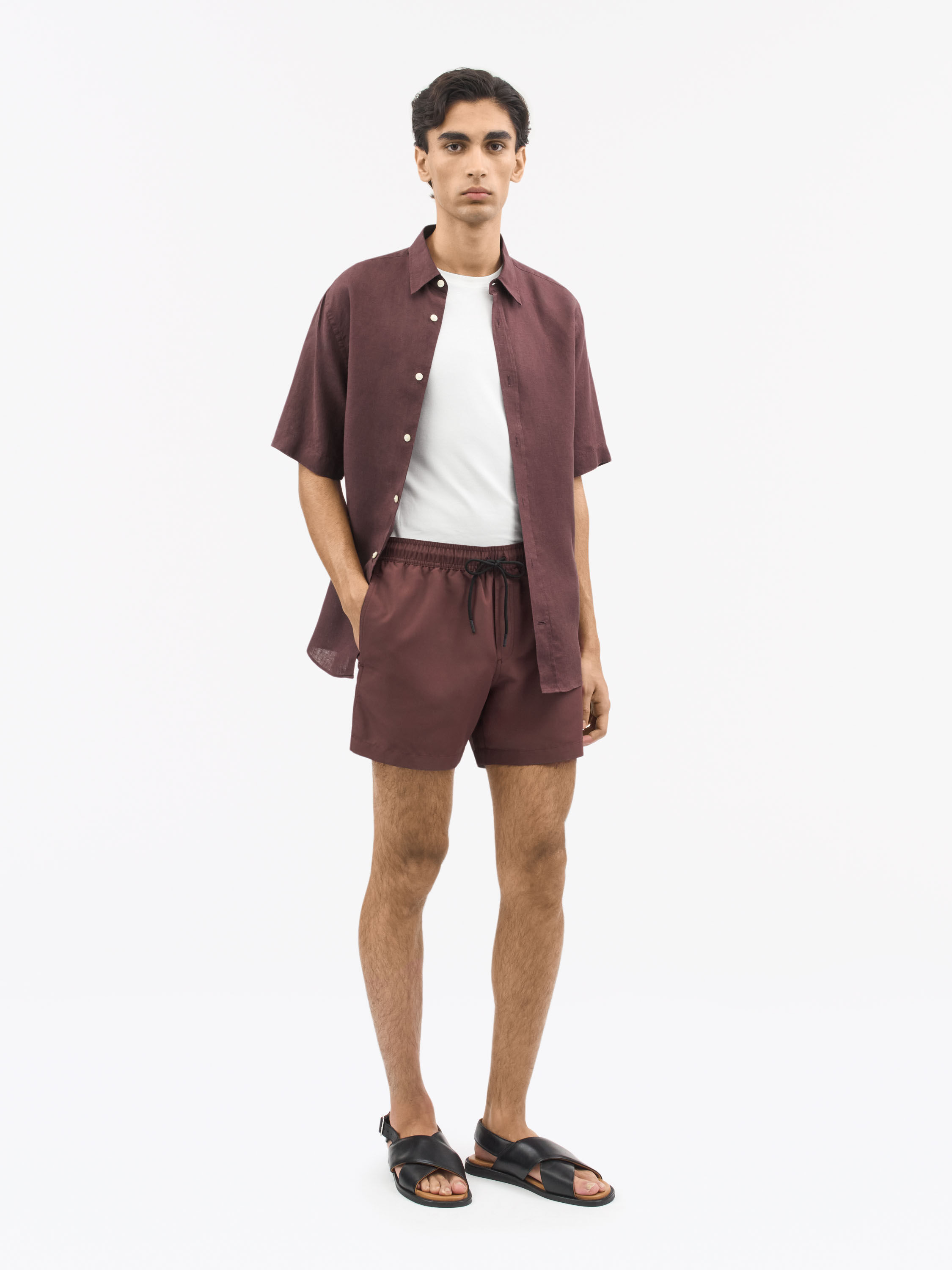 Sjo Swimwear-Style Shorts