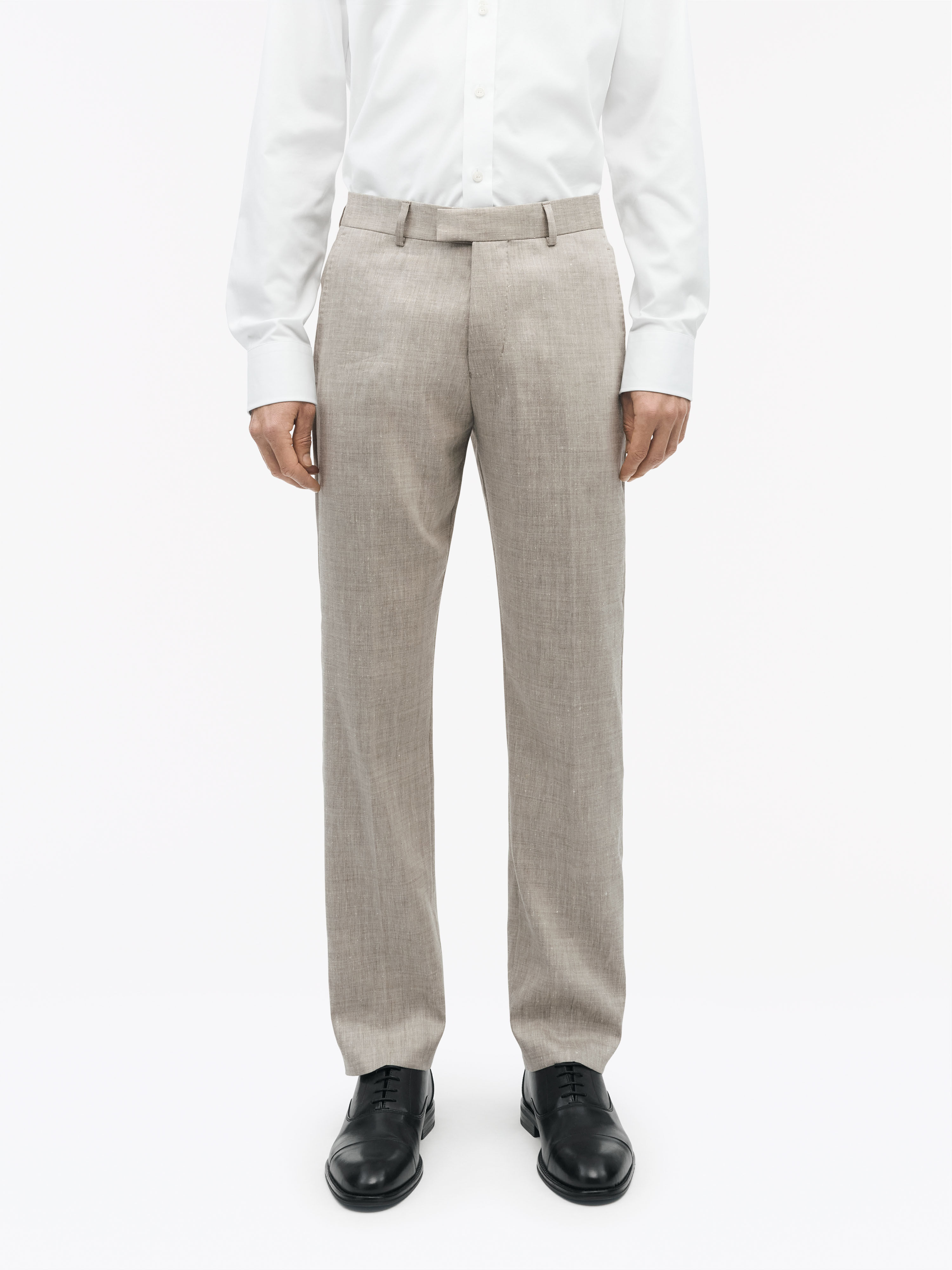Tense Linen Blend Trousers