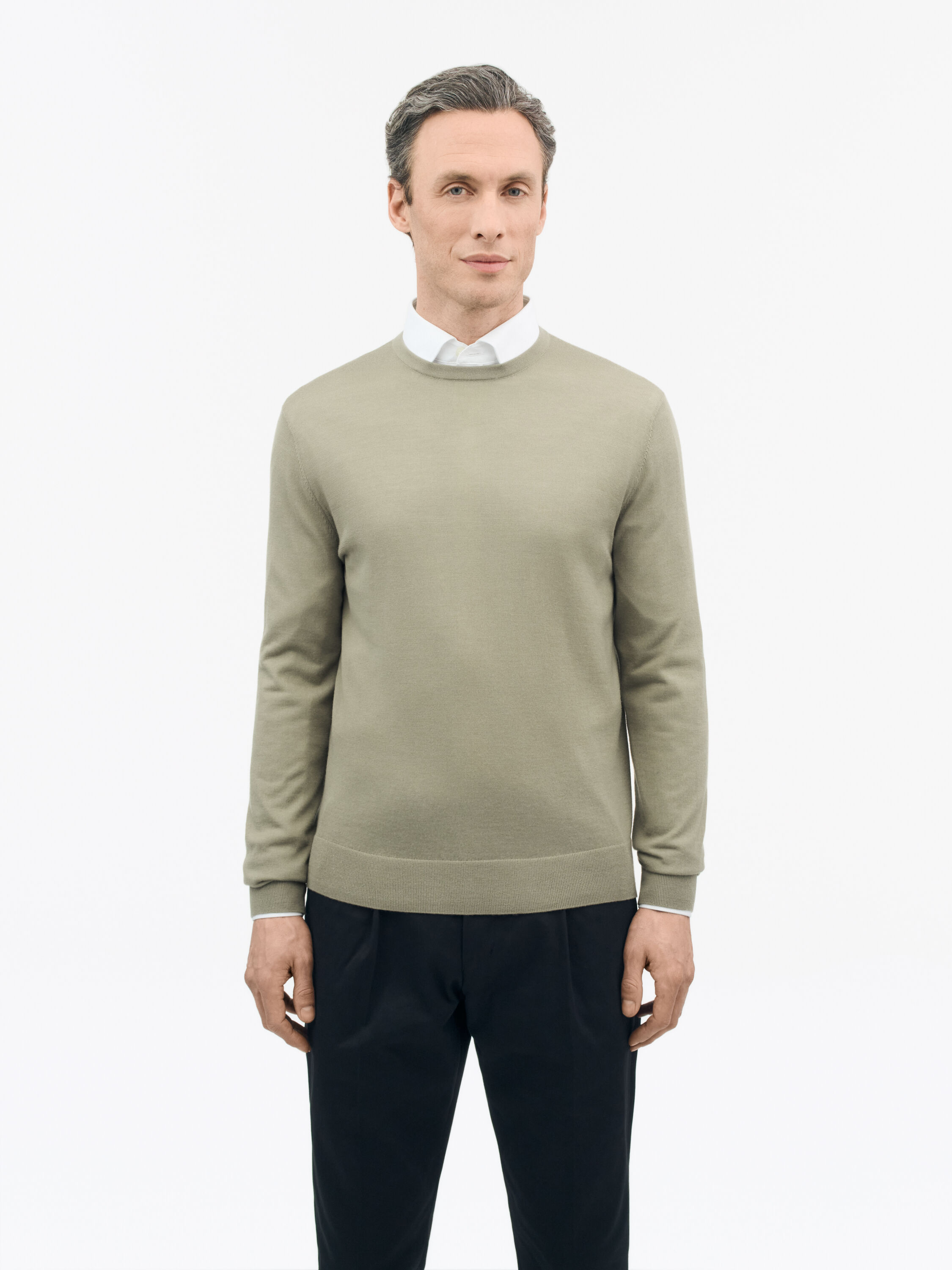 Connor Wool Crew-neck Sweater