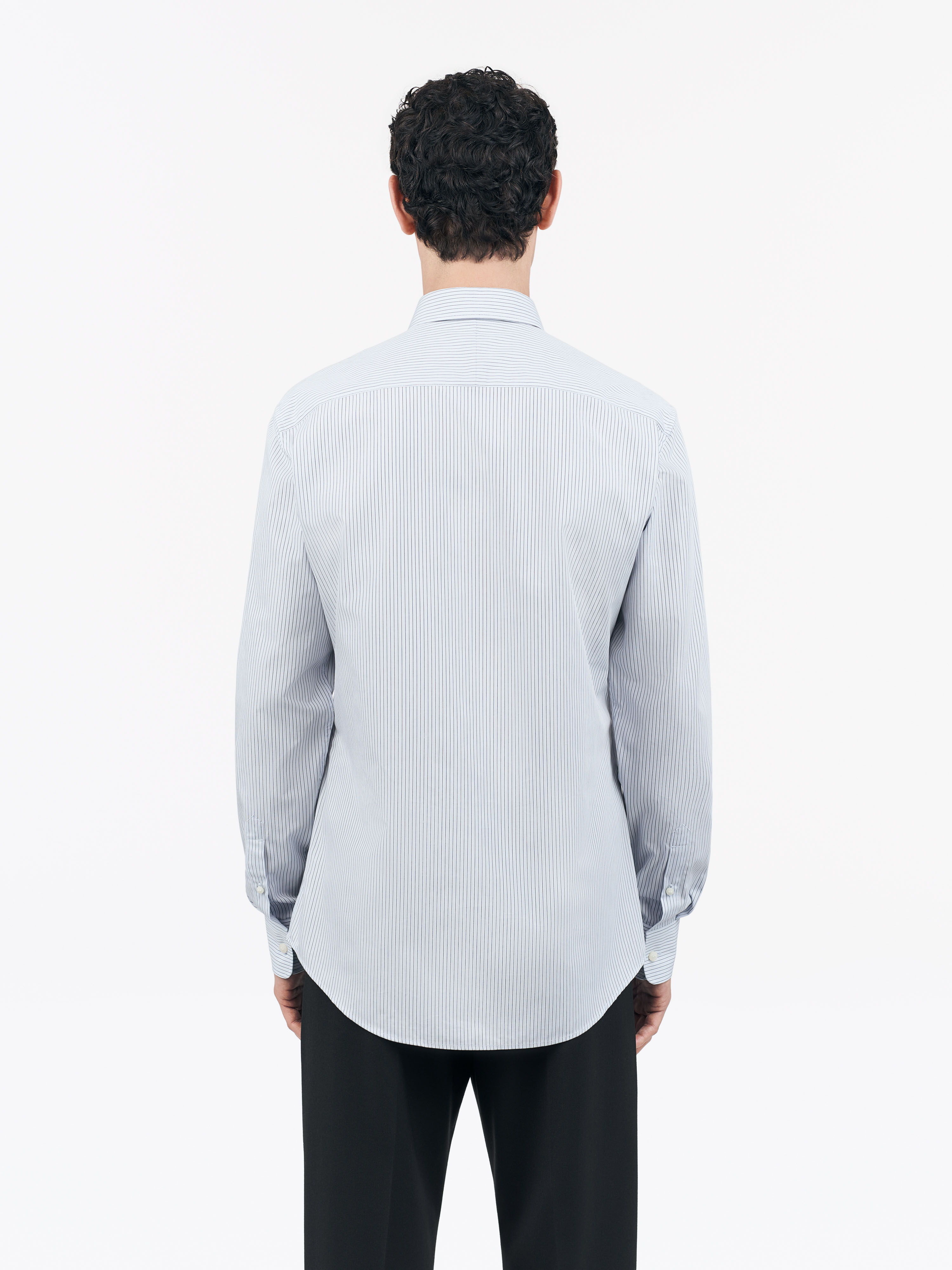 Adley pointed stand-up collar Shirt