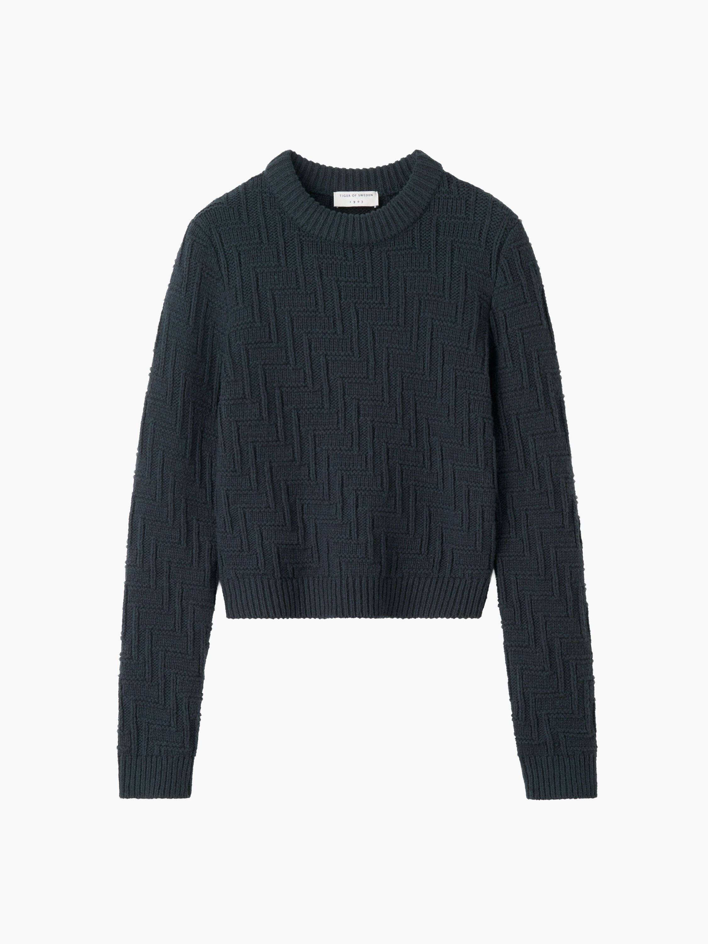 Marie Strikket Tekstureret Pullover