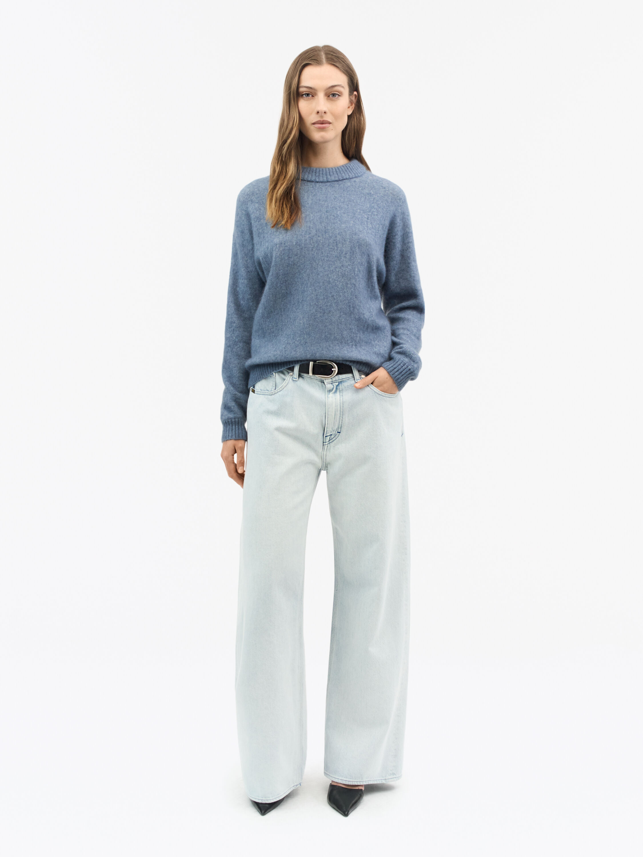 Gwynn Mohair-Merino Pullover