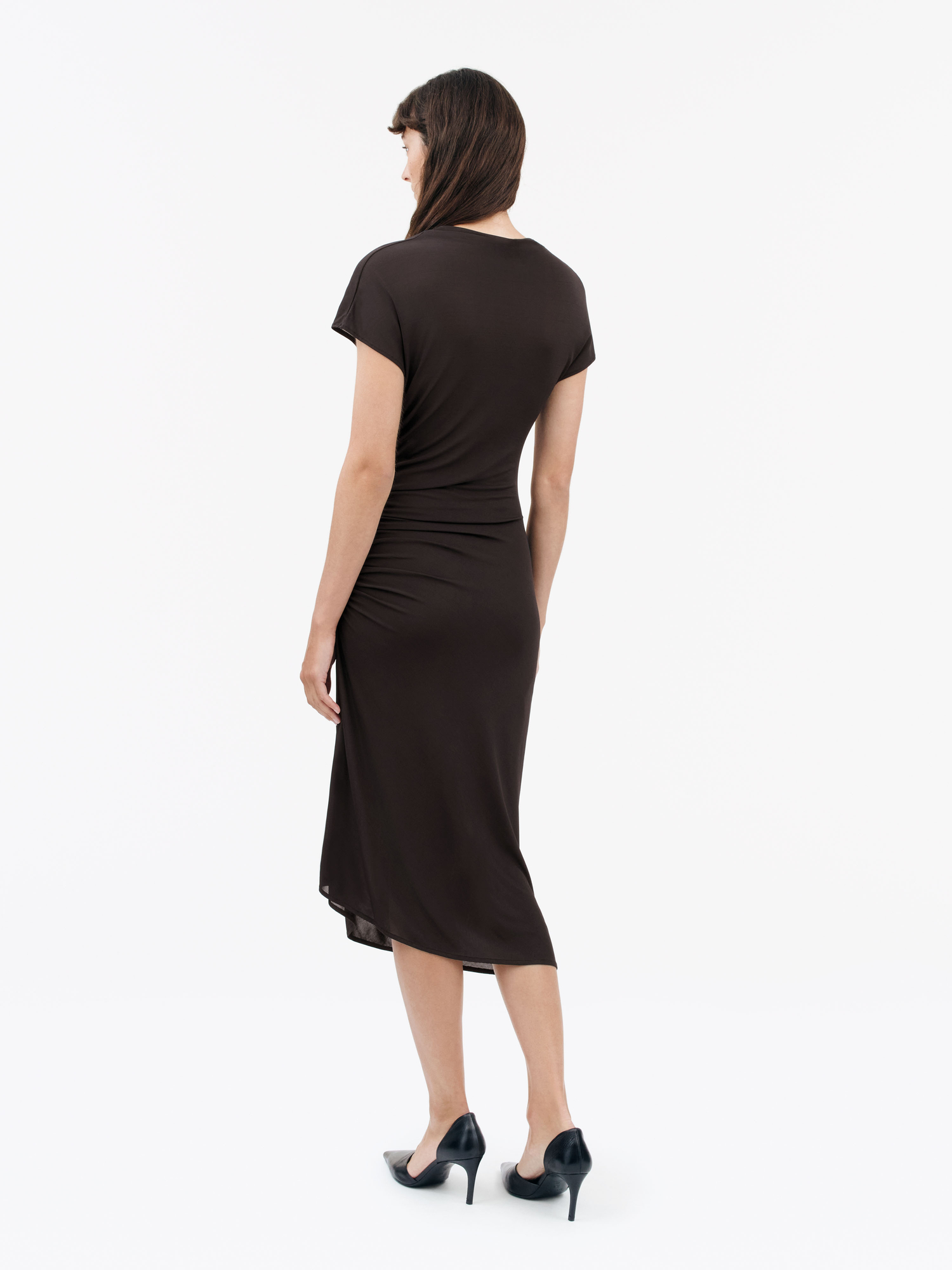 Aliz Kleid Mit Tiefem Ausschnitt