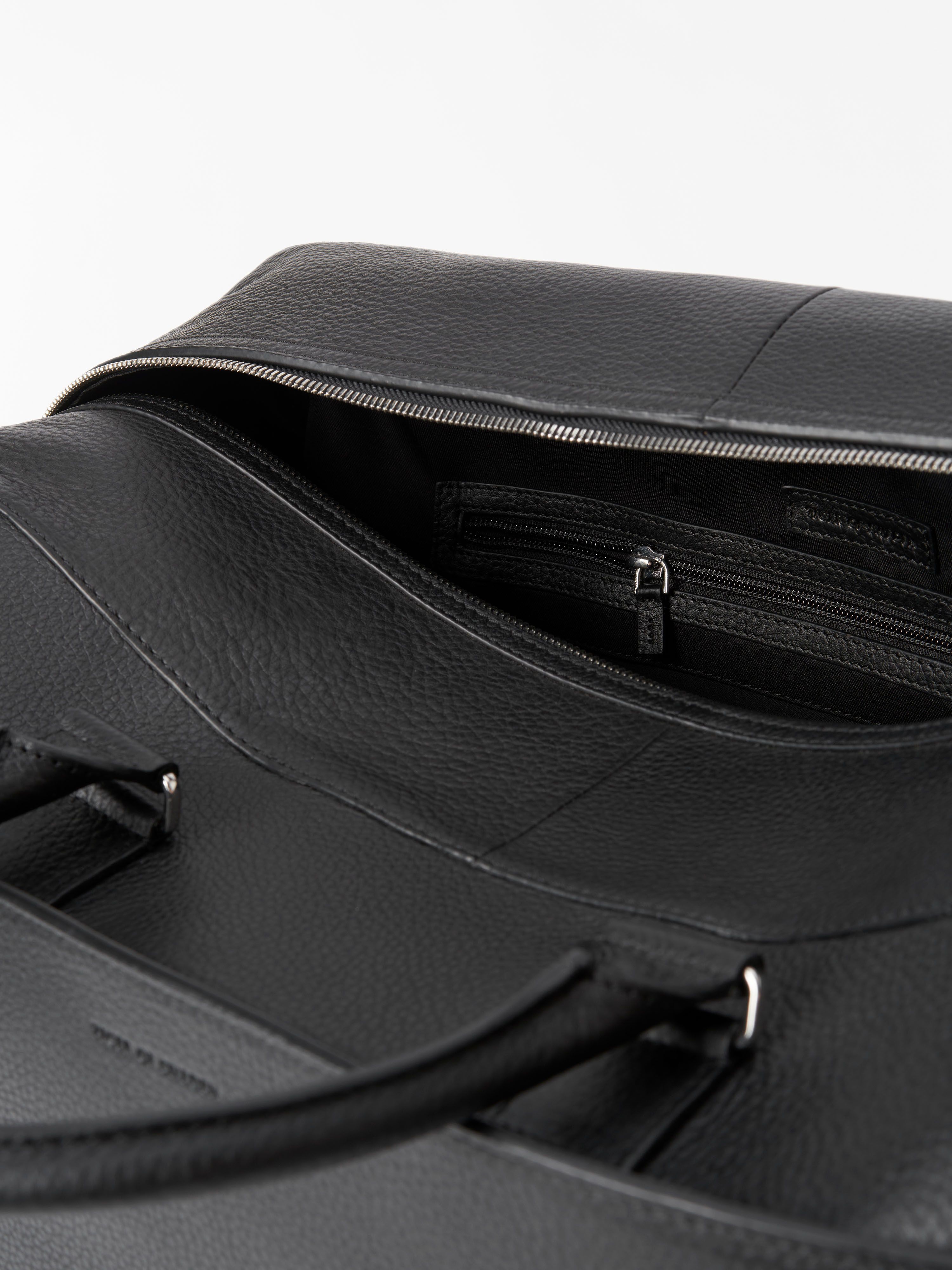 Brome Weekend Leather Bag