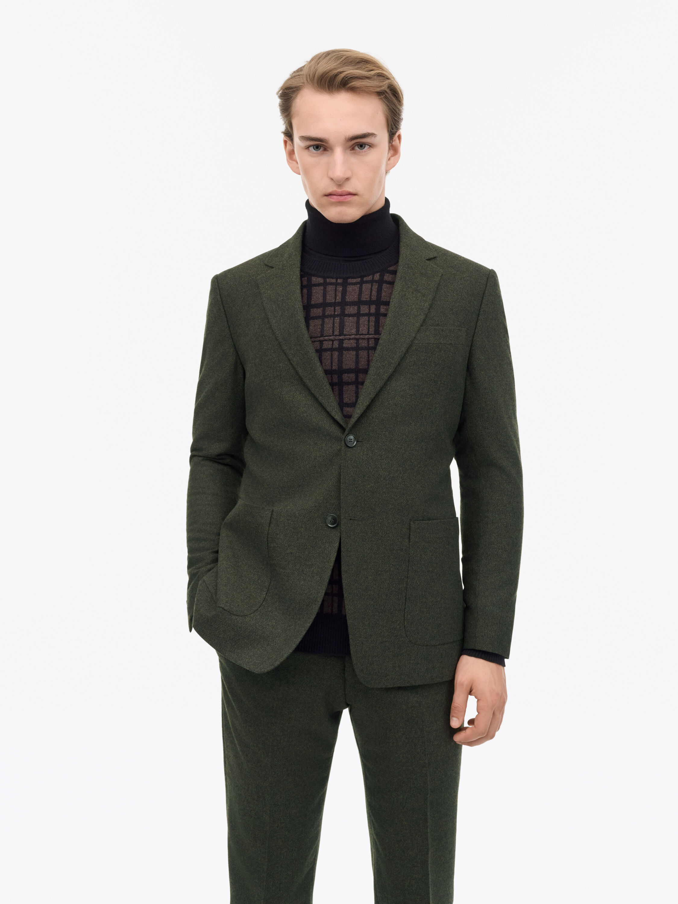 Justin Brushed Wool Jacket