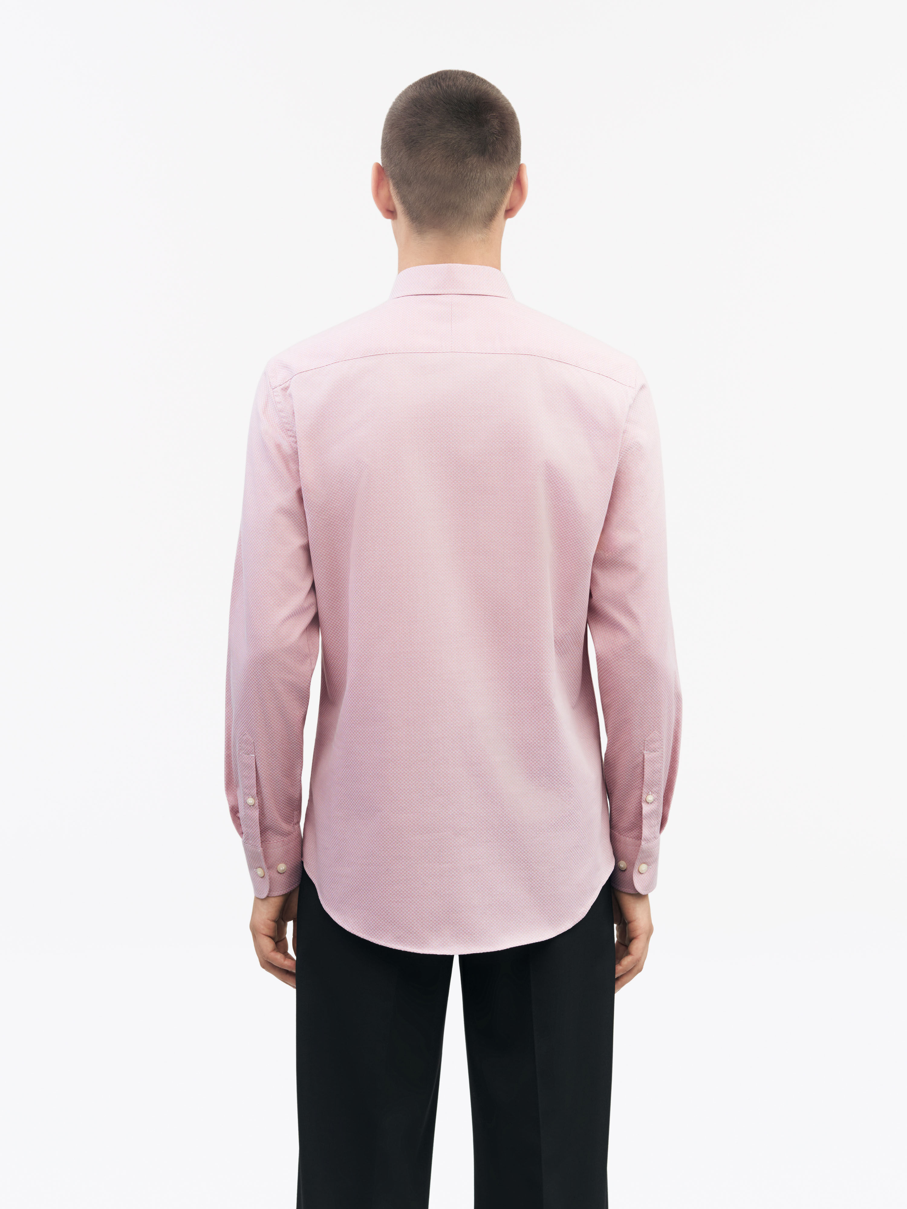 Adley cotton stand-up collar Shirt