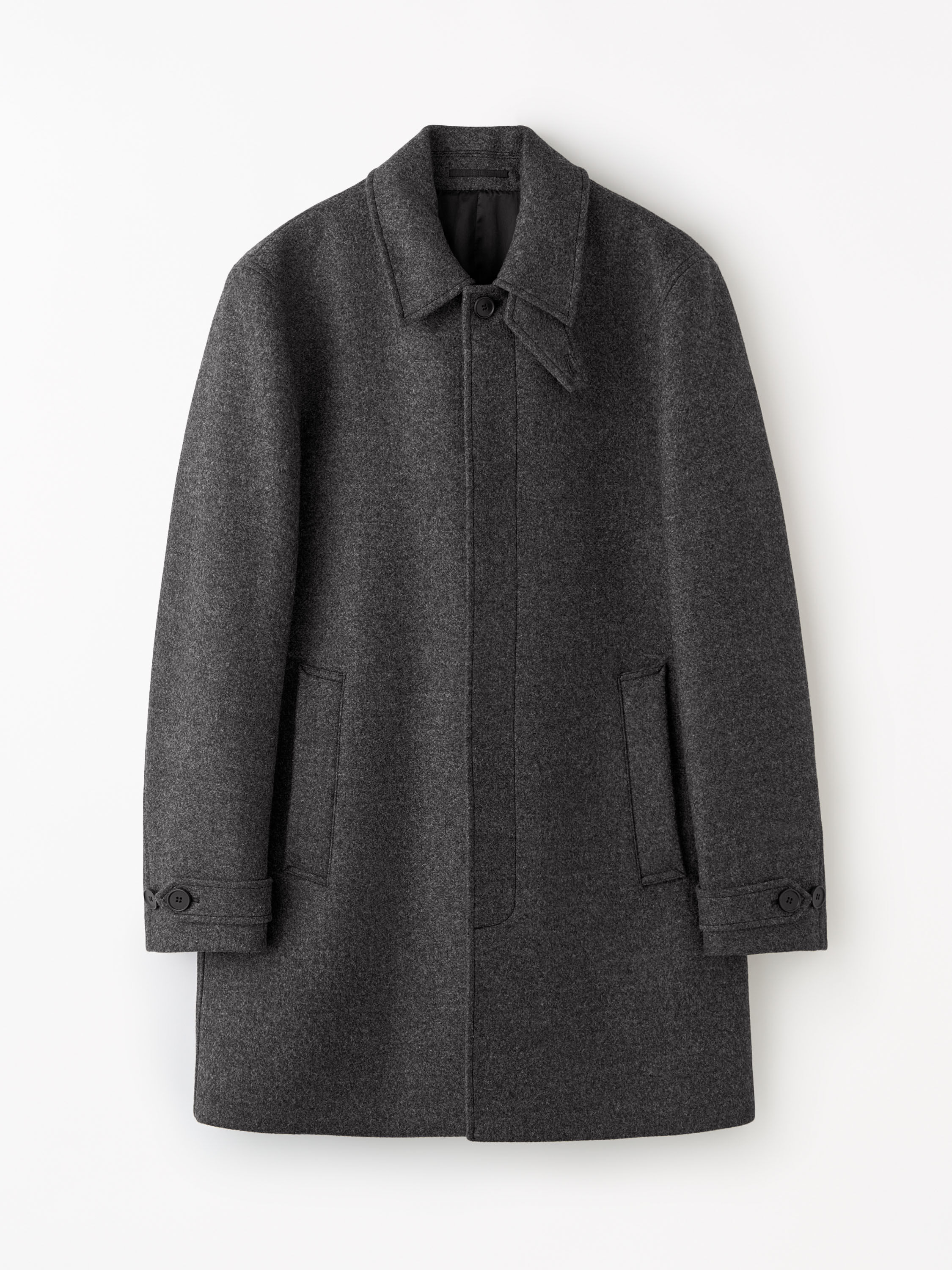 Cane Felted Wool Coat