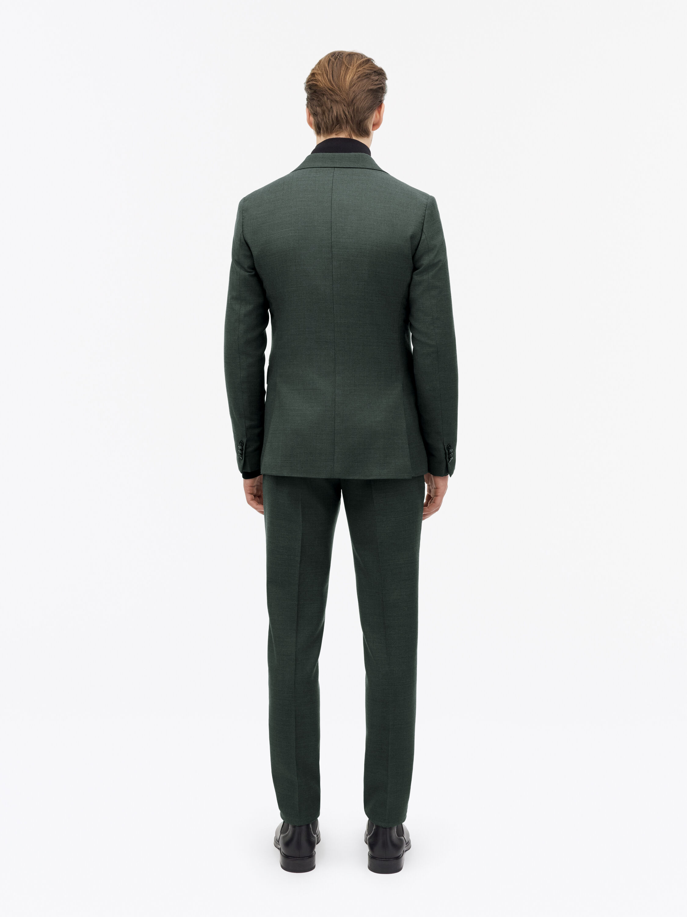 Ease Dark Green Wool Suit