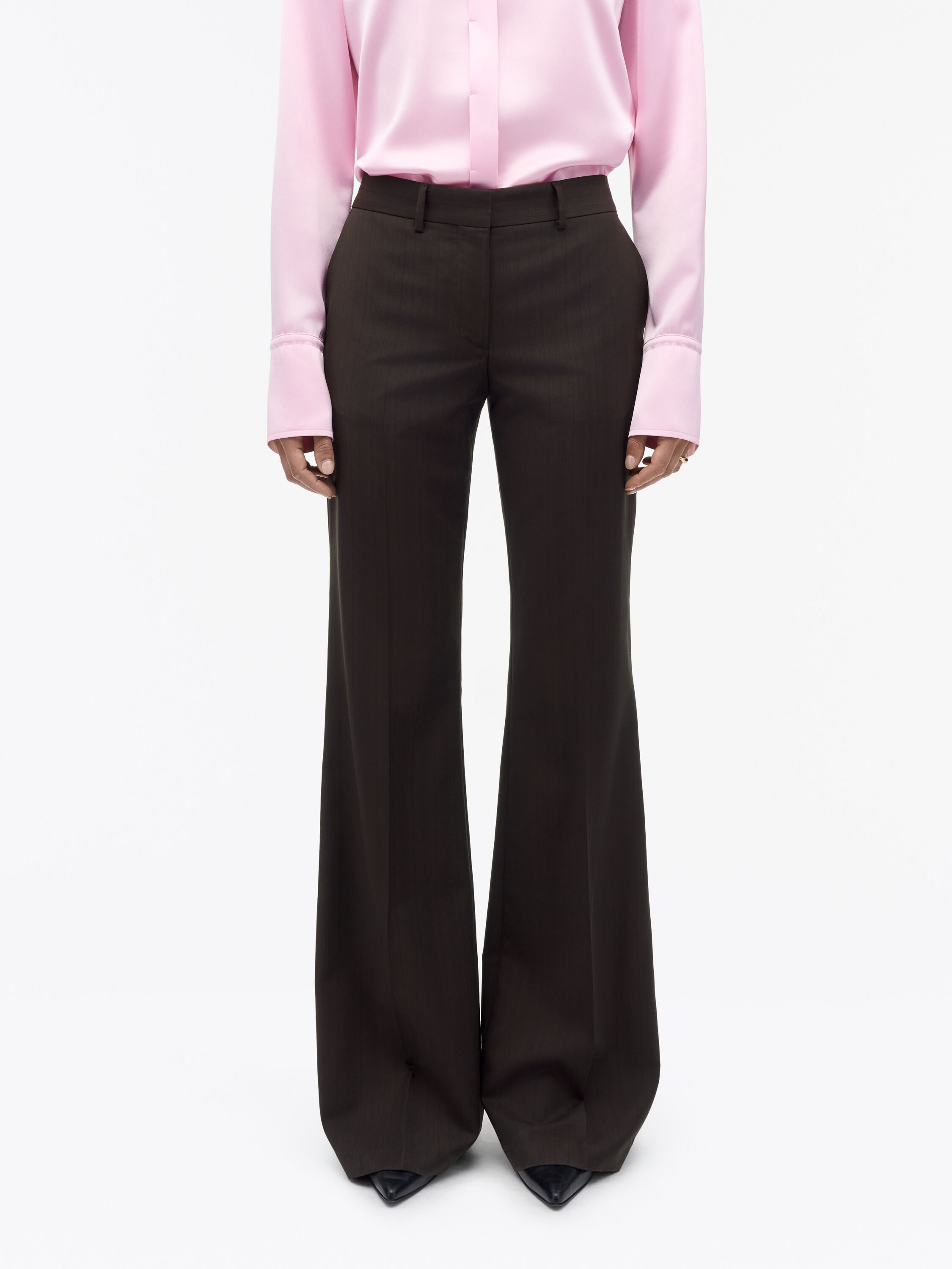 Elmi Wool Stripe Suit