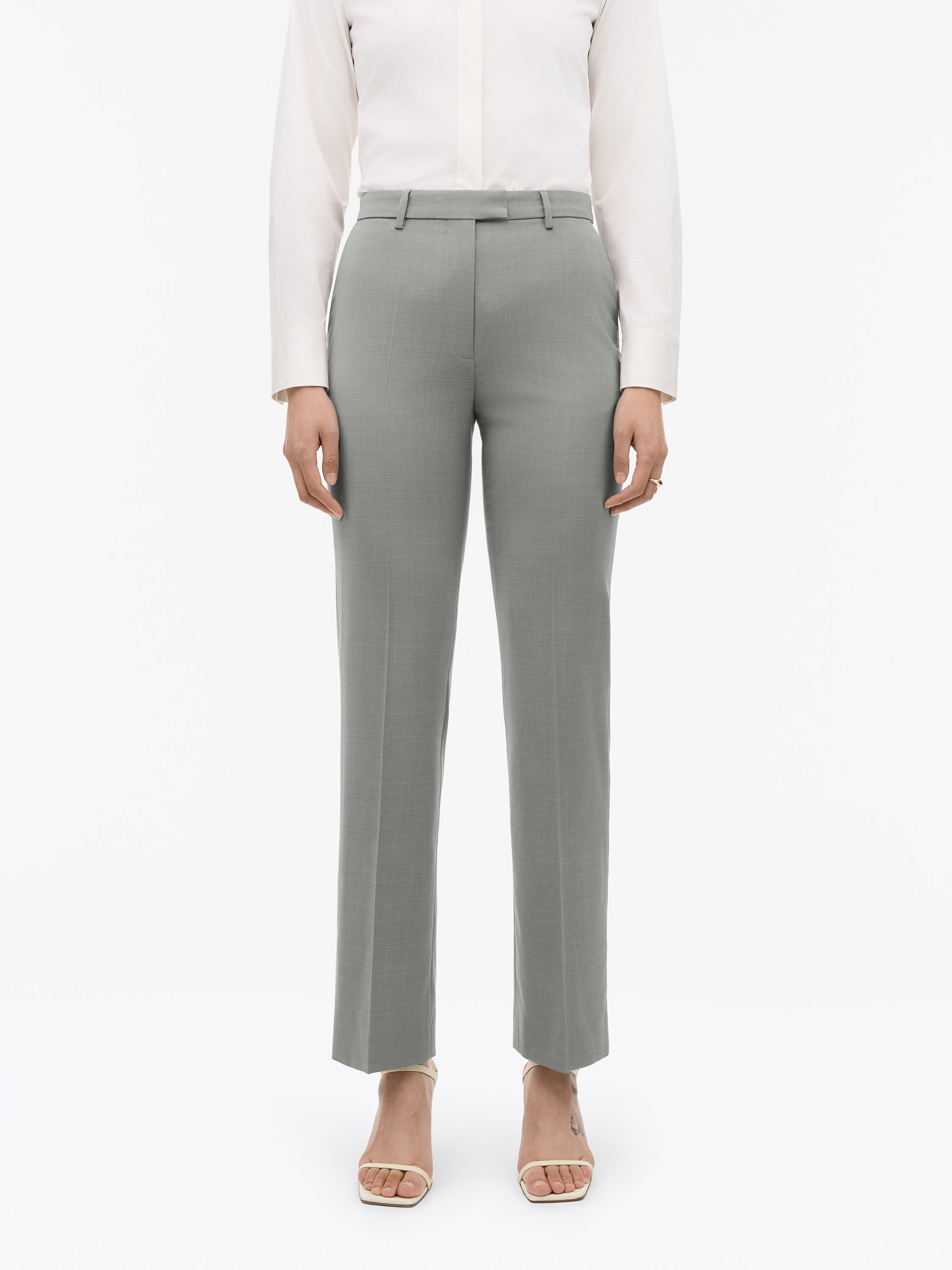 Nove Slim Straight Trousers