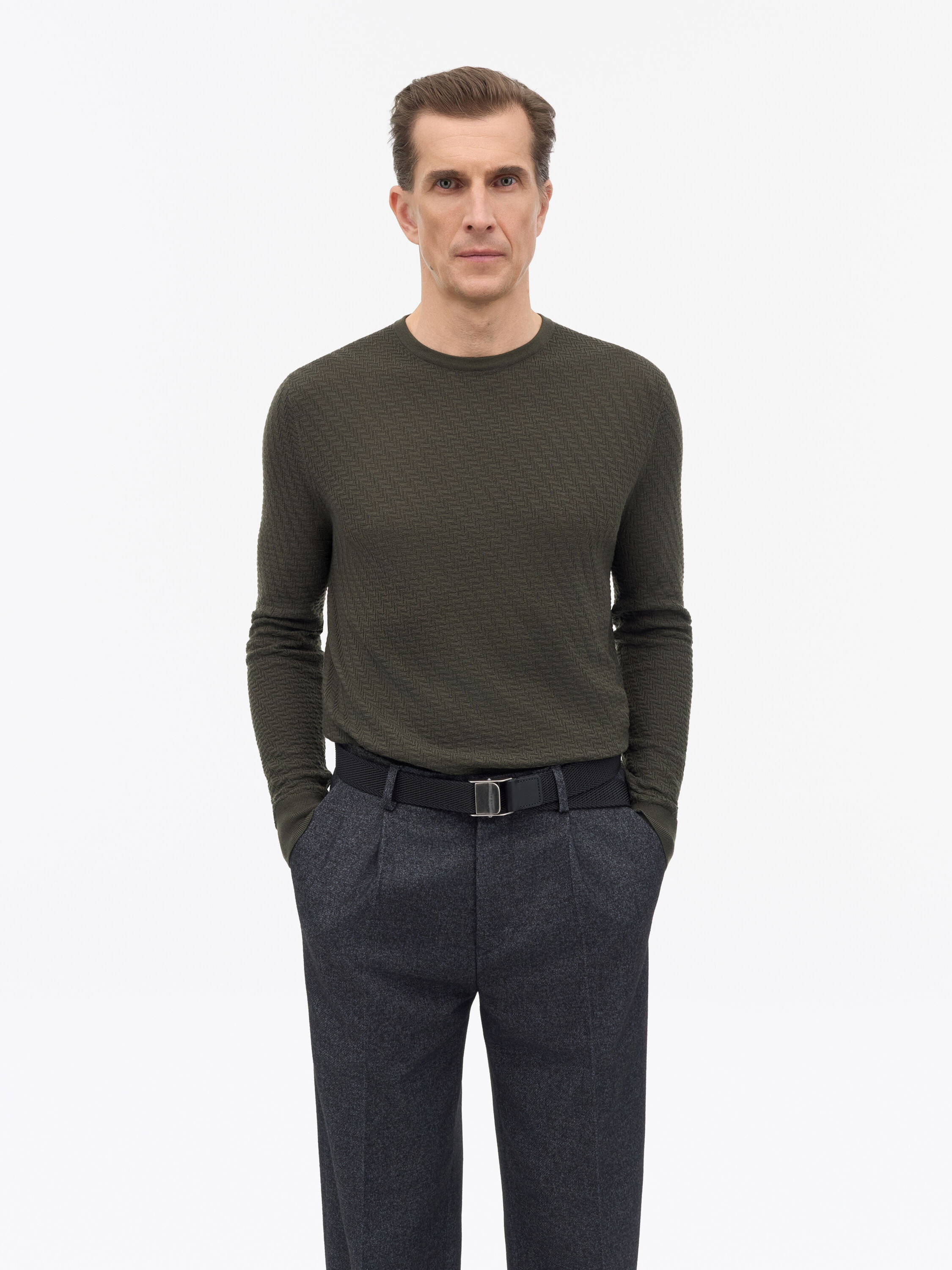 Connor RWS Micro Texture Sweater