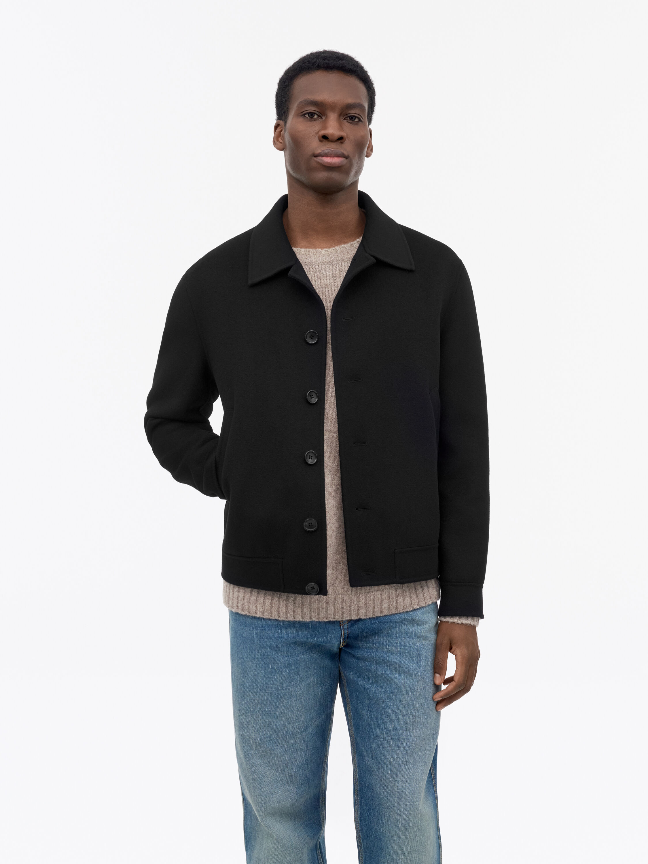 Pavo Short Wool Coat