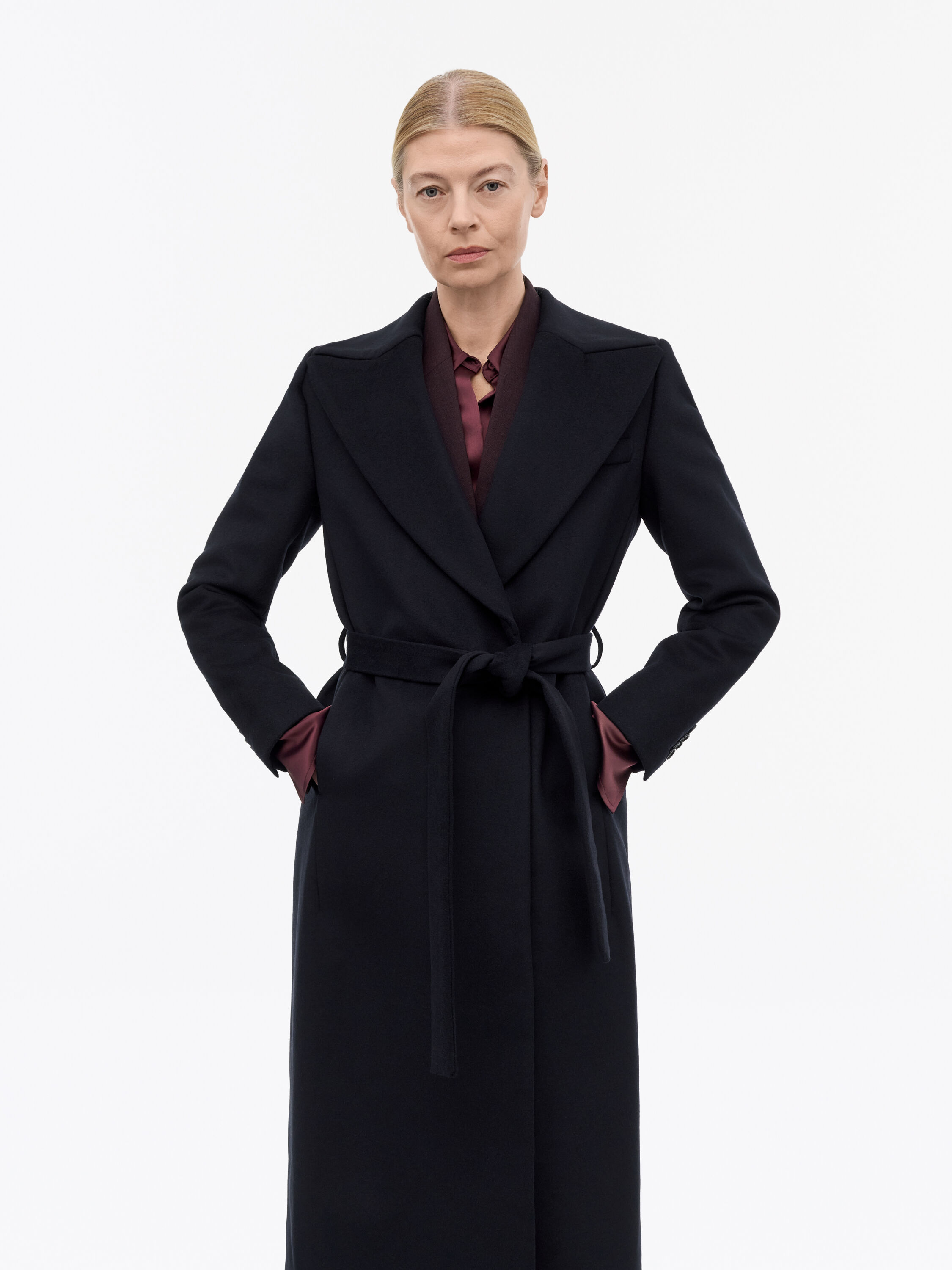 Manteau En Laine Et Cachemire Rimina