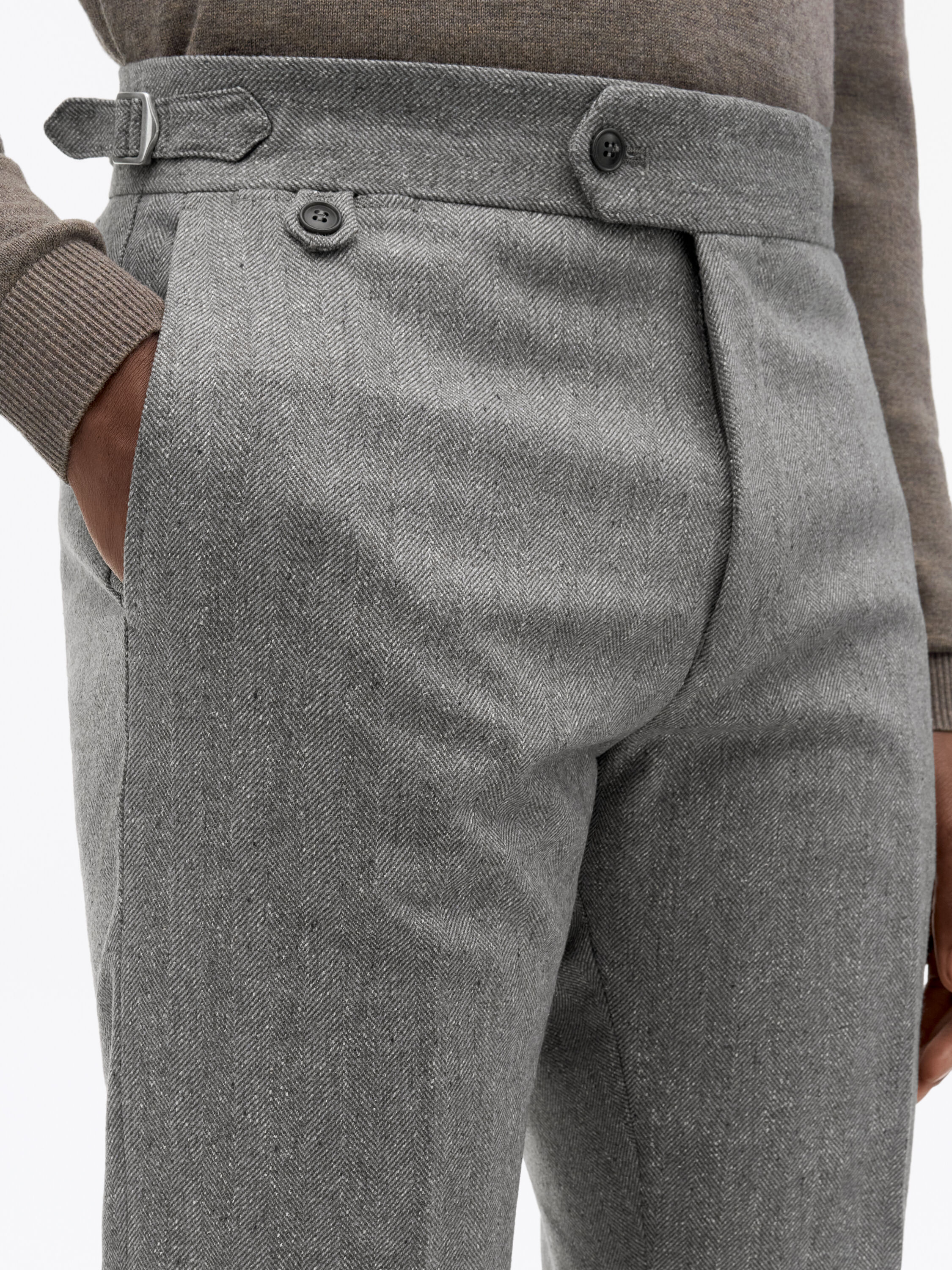 Justin P Herringbone Suit