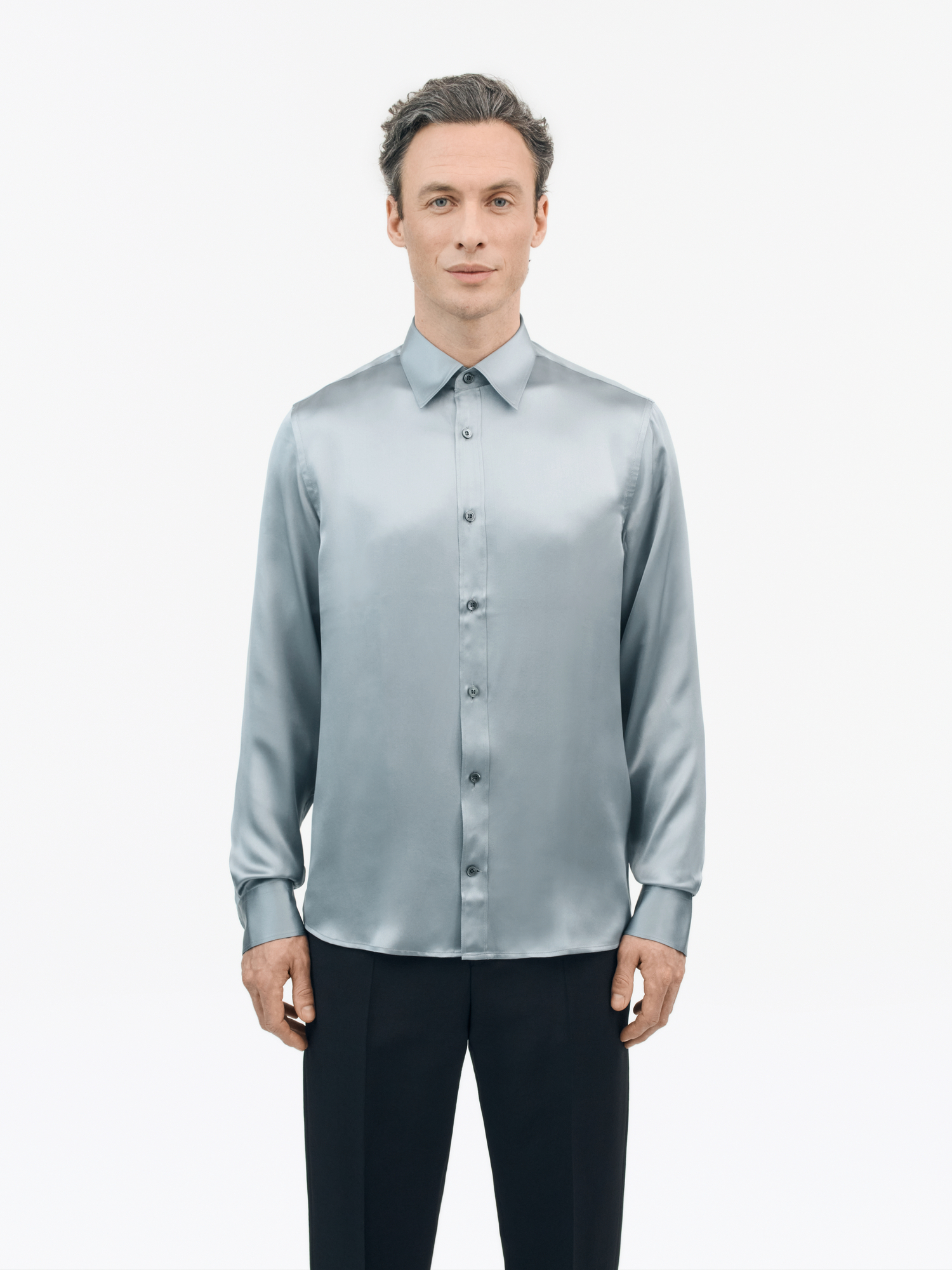 Lowan Regular-Fit Silk Shirt