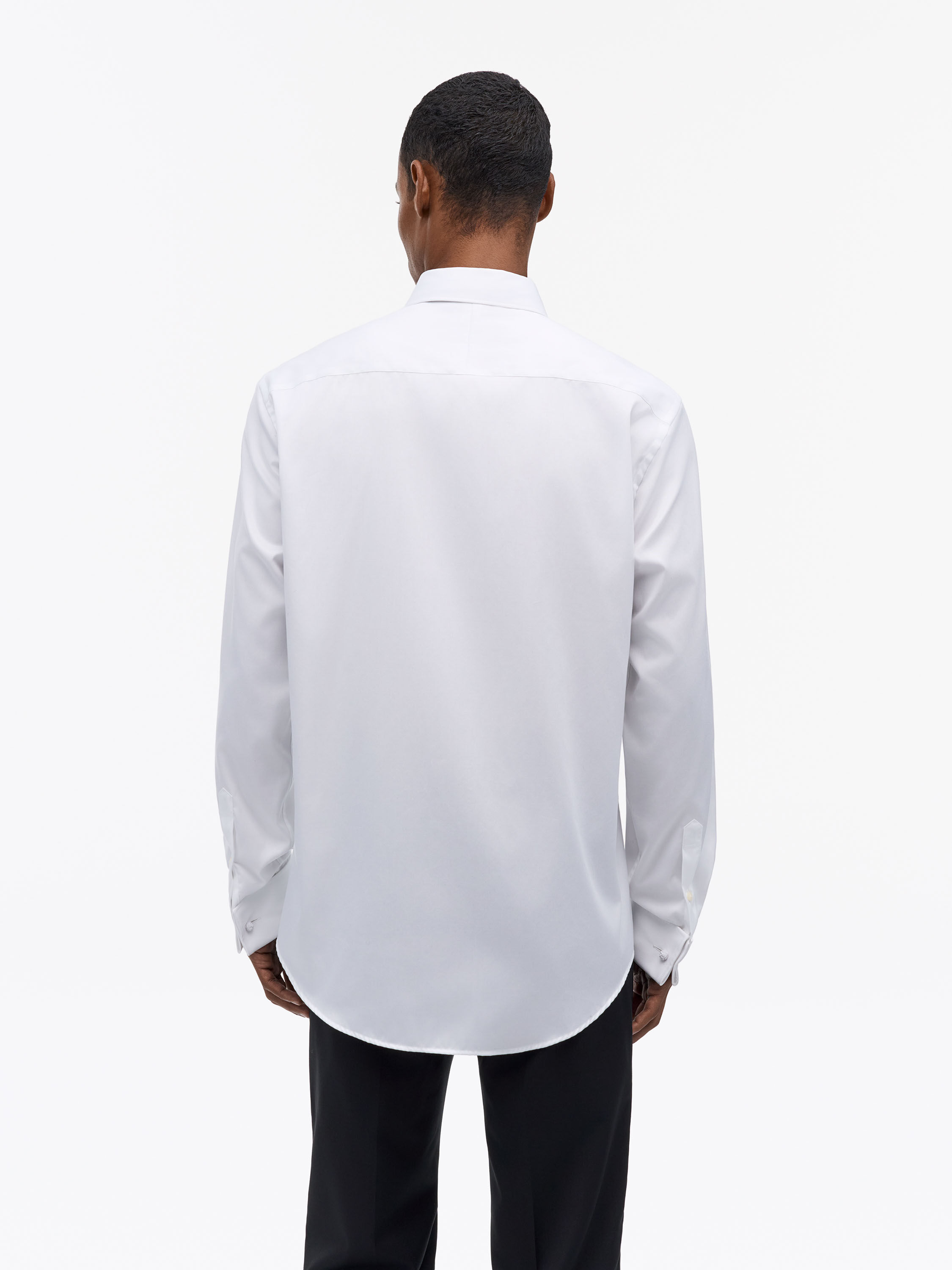 Adley Cotton Tuxedo Shirt