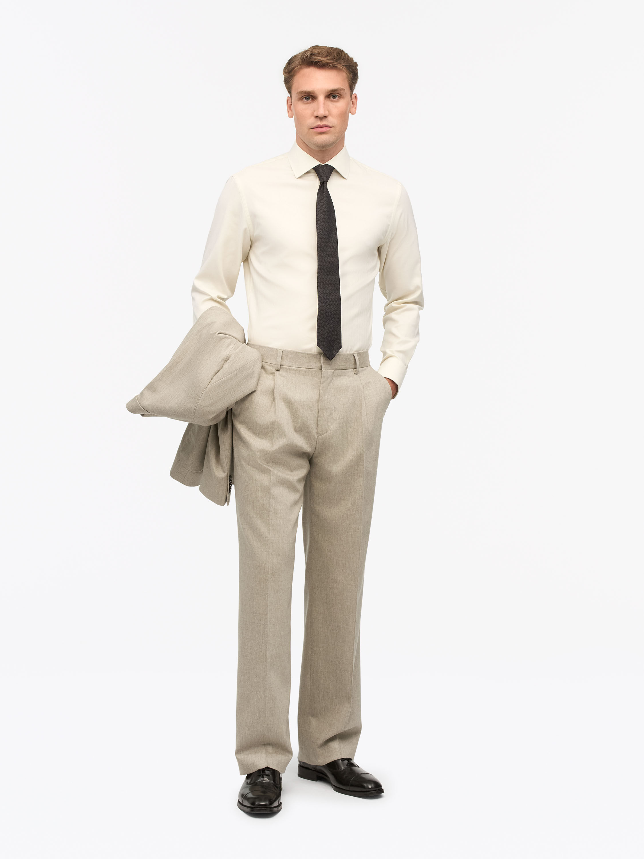 Adley C Herringbone Shirt