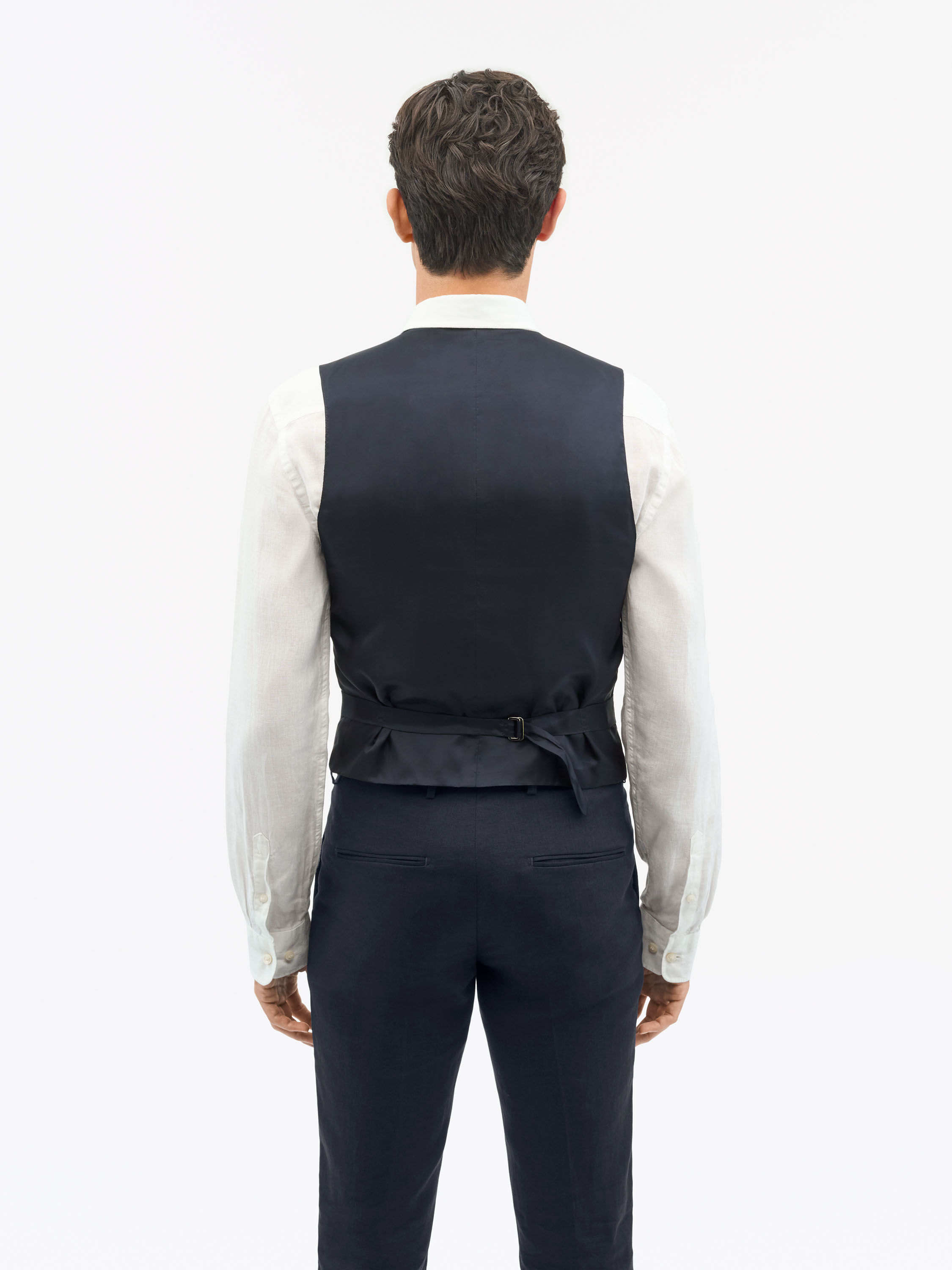 Winston Slim-Fit Linen Waistcoat