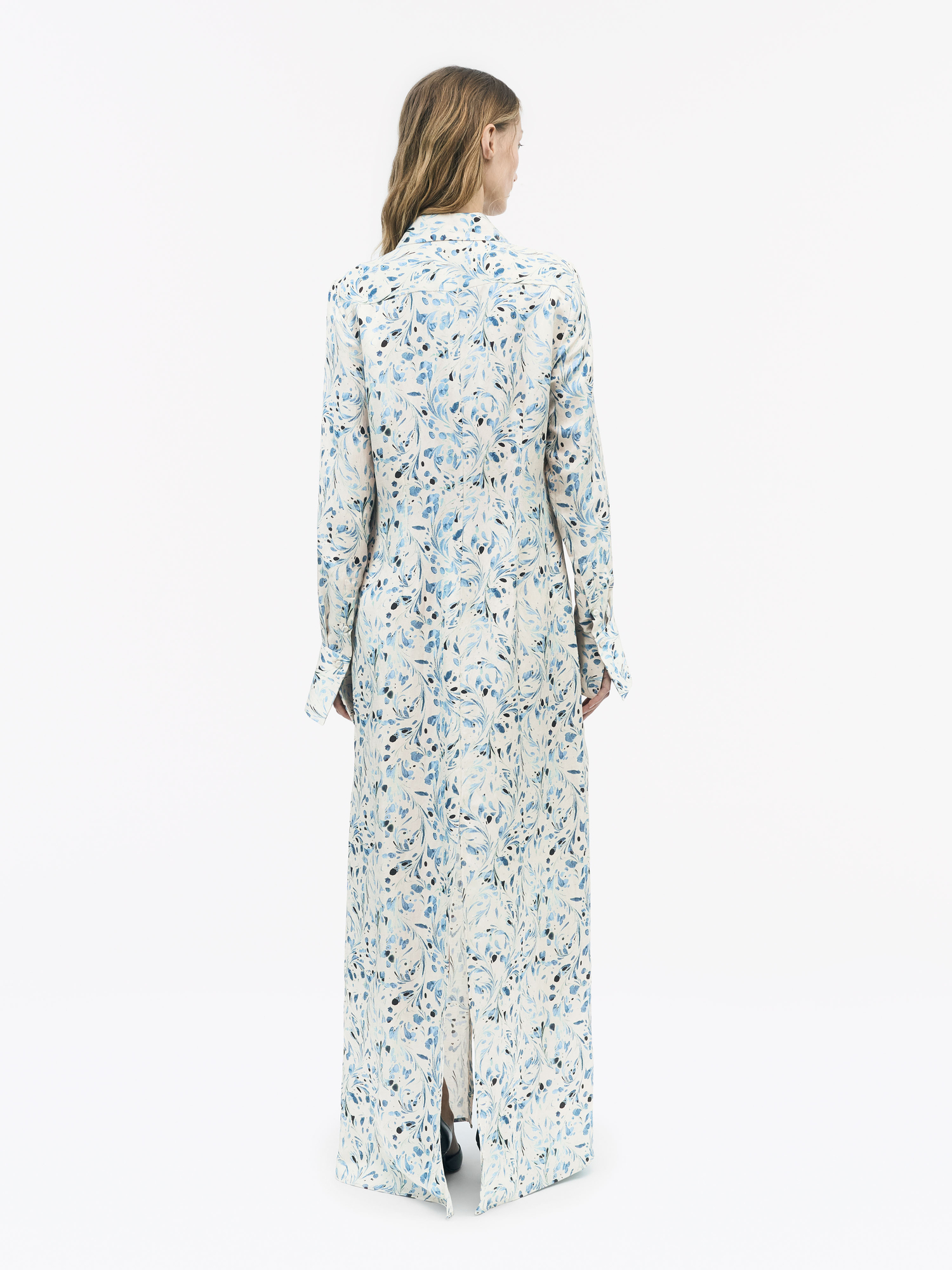 Leoner Printed Shirt Dress