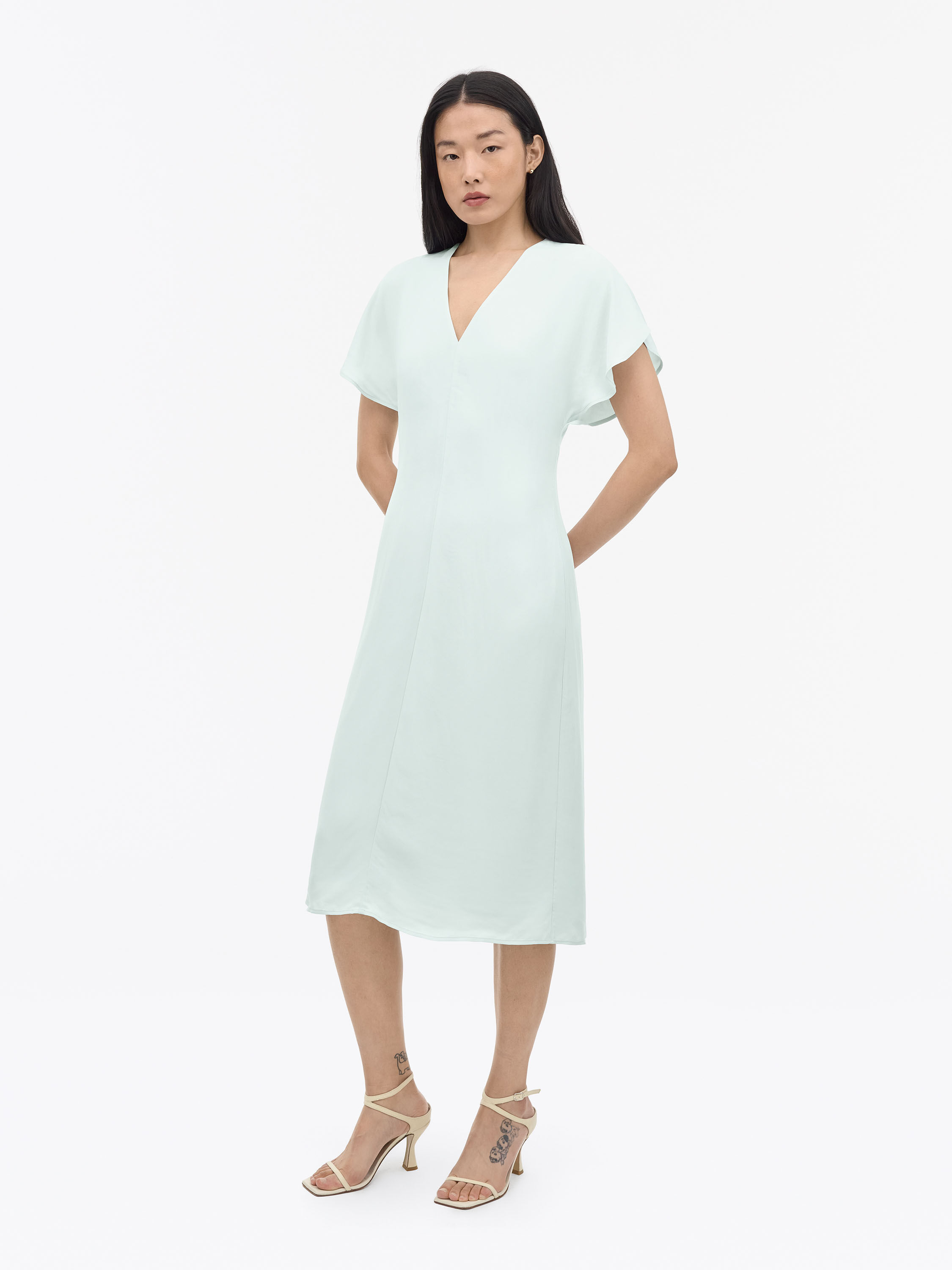 Renee Flared Skirt Dress