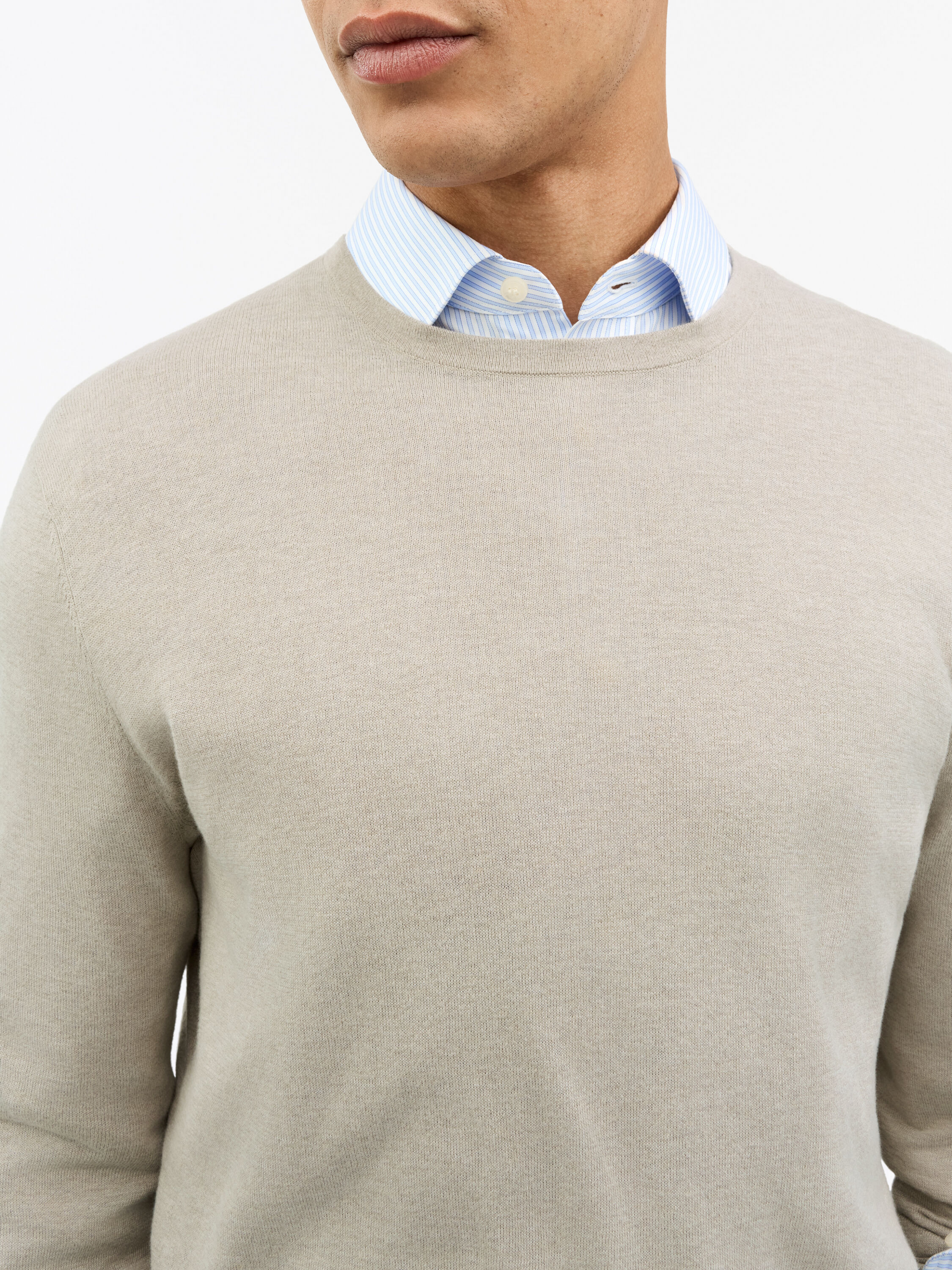 Connor Cotton-Linen Sweater