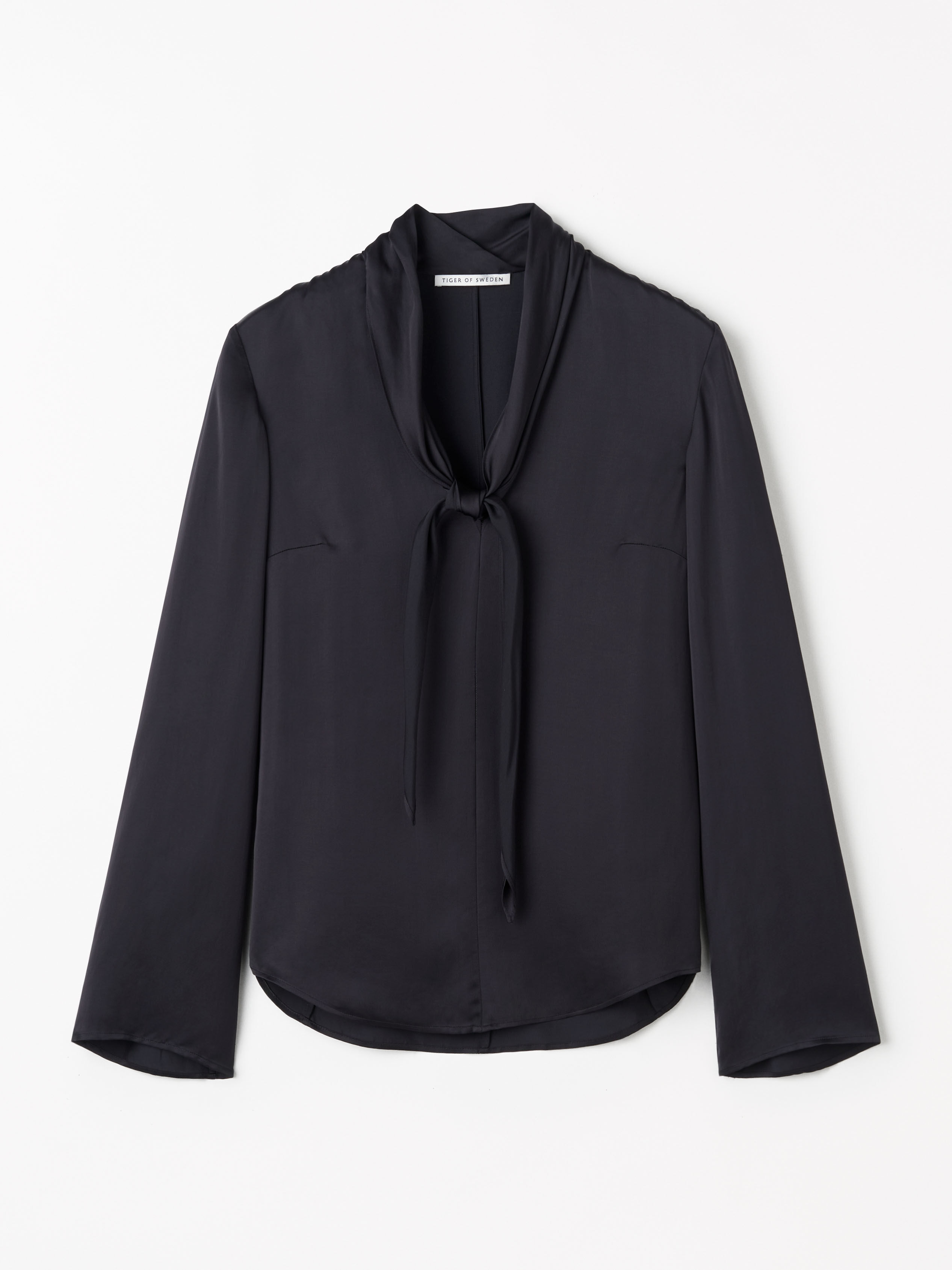 Soren Draped Slim-Fit Blouse