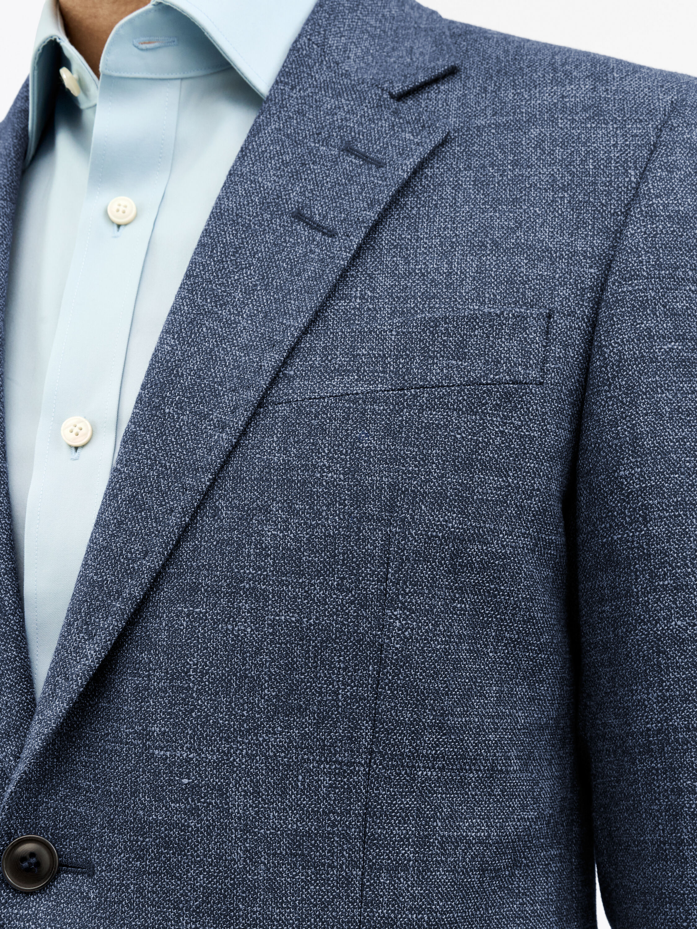 Justin HL Leinen-Wollblazer