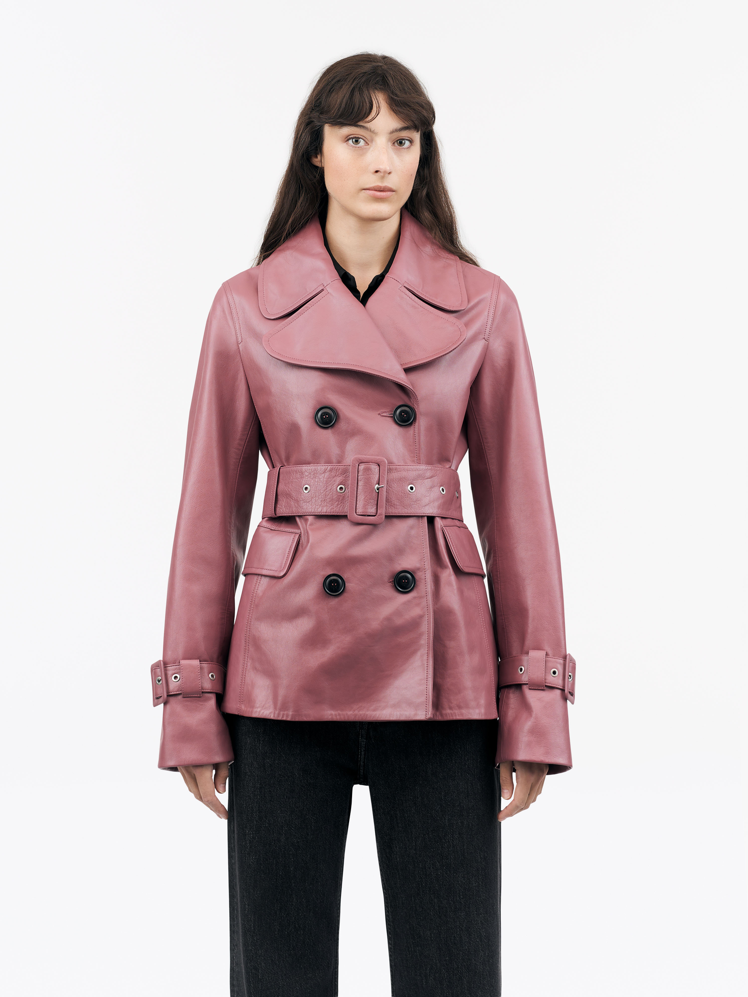 Blouson en cuir Fortney