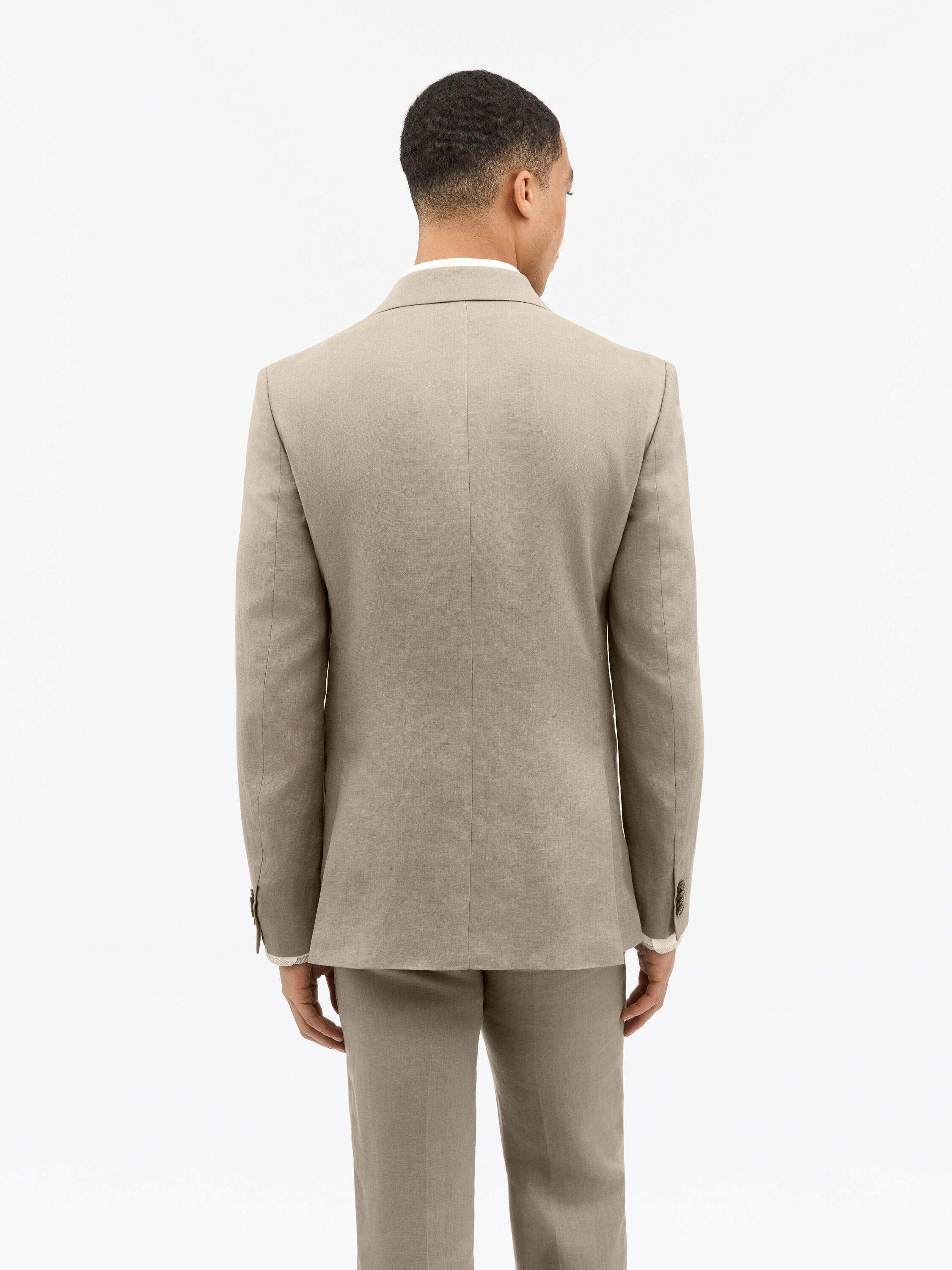 Veste Crois&eacute;e En Lin Joachim