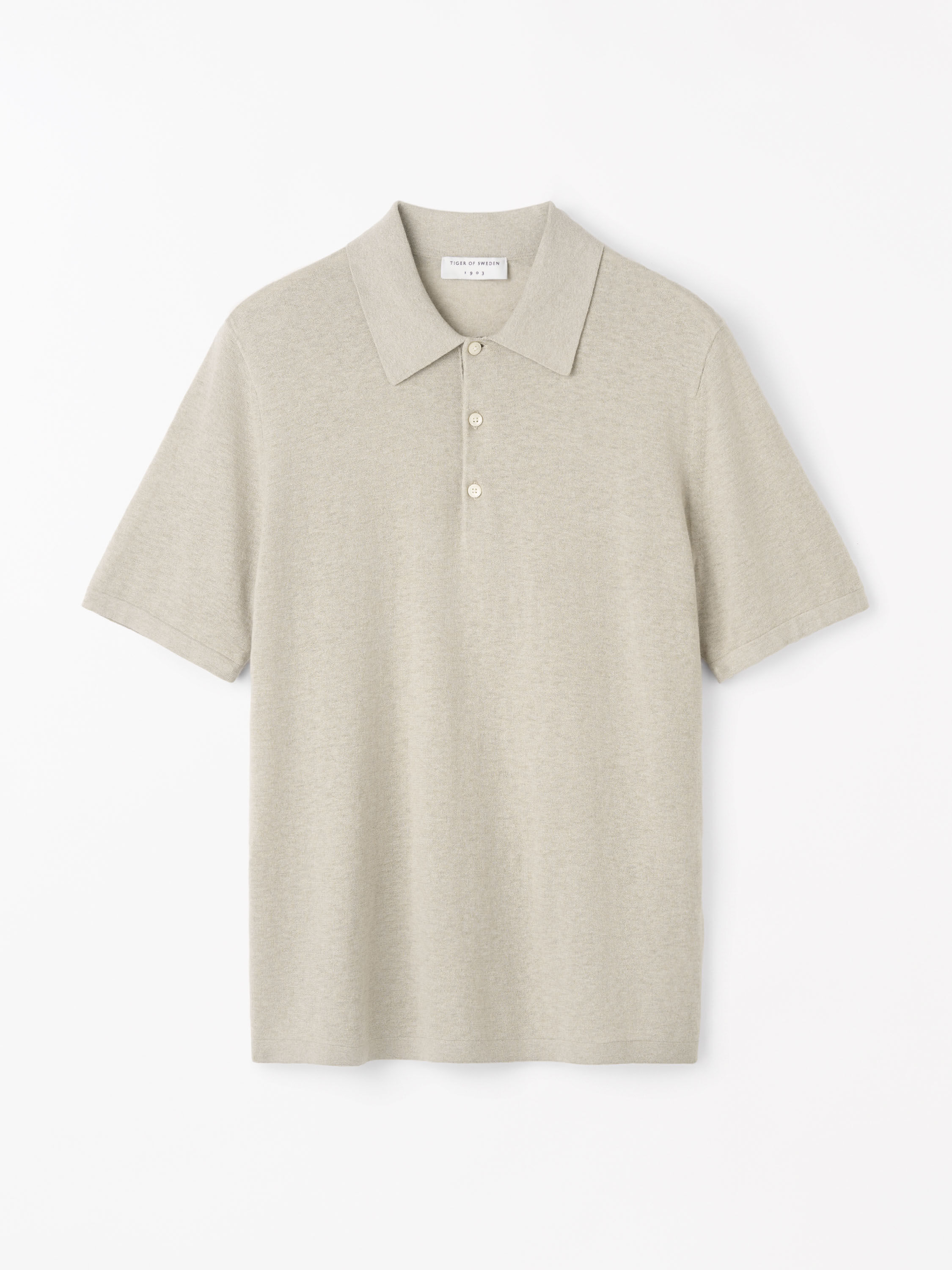 Erros Bomulds-H&oslash;r Poloshirt