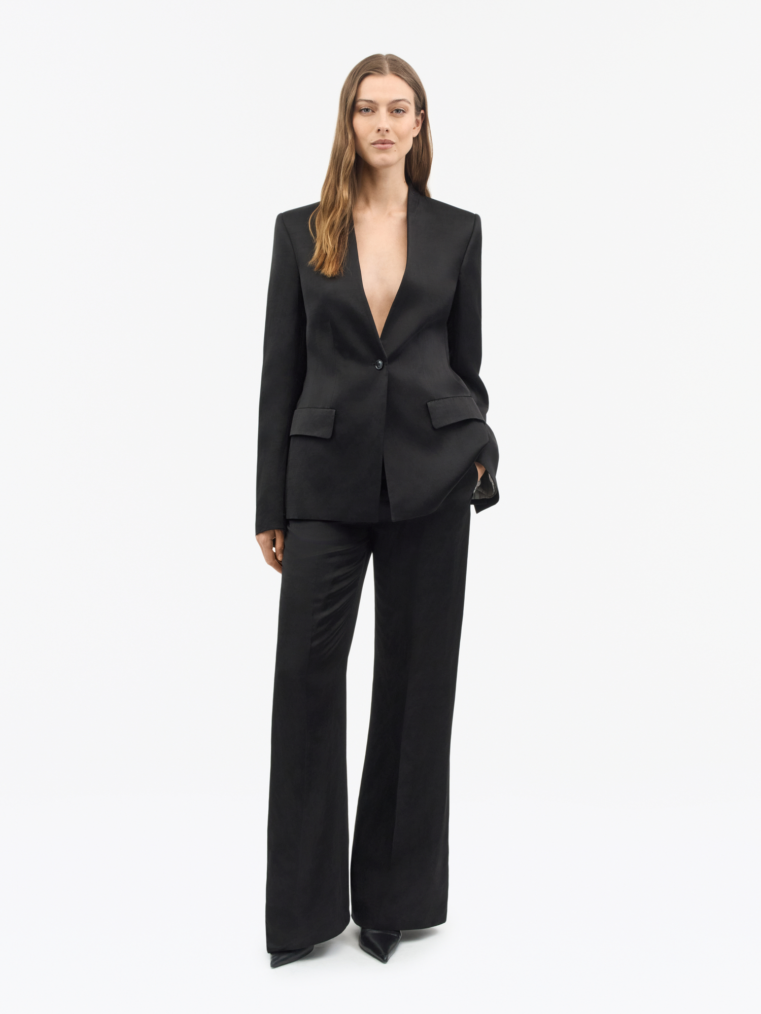 Blazer Sans Col Ayla