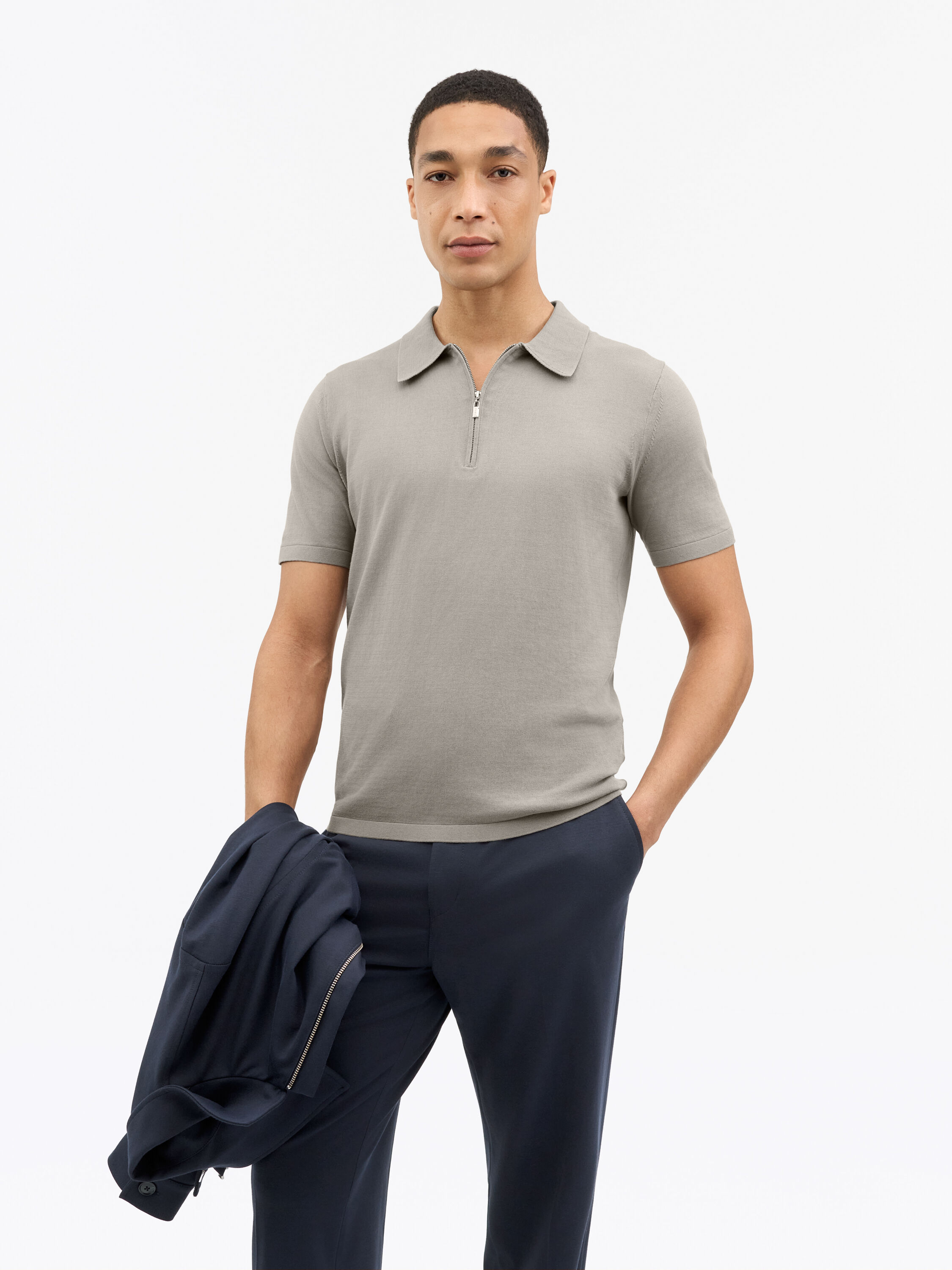 Orbit S Half-Zip Polo Shirt