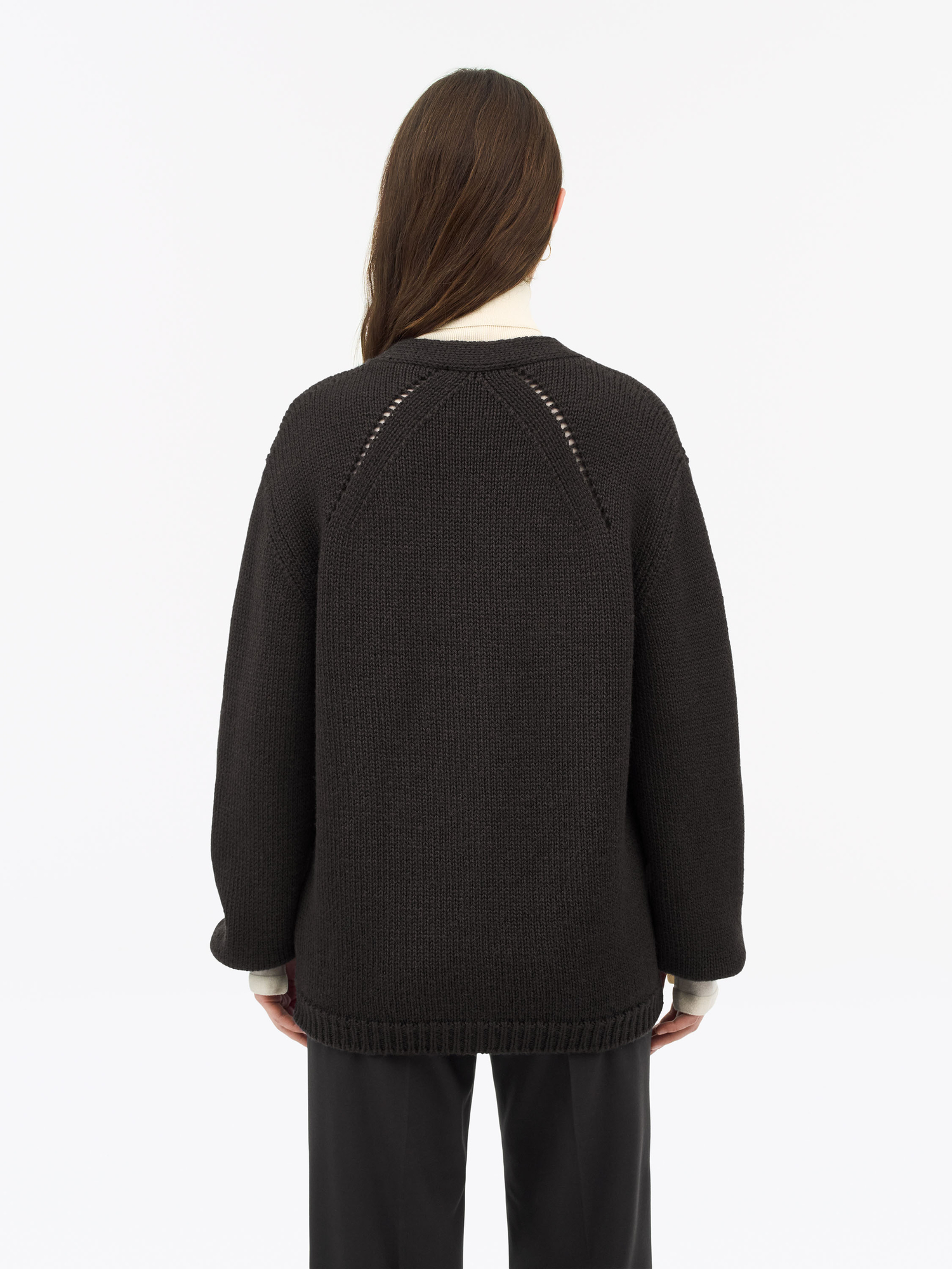 Charlie Schwedischer Wollcardigan
