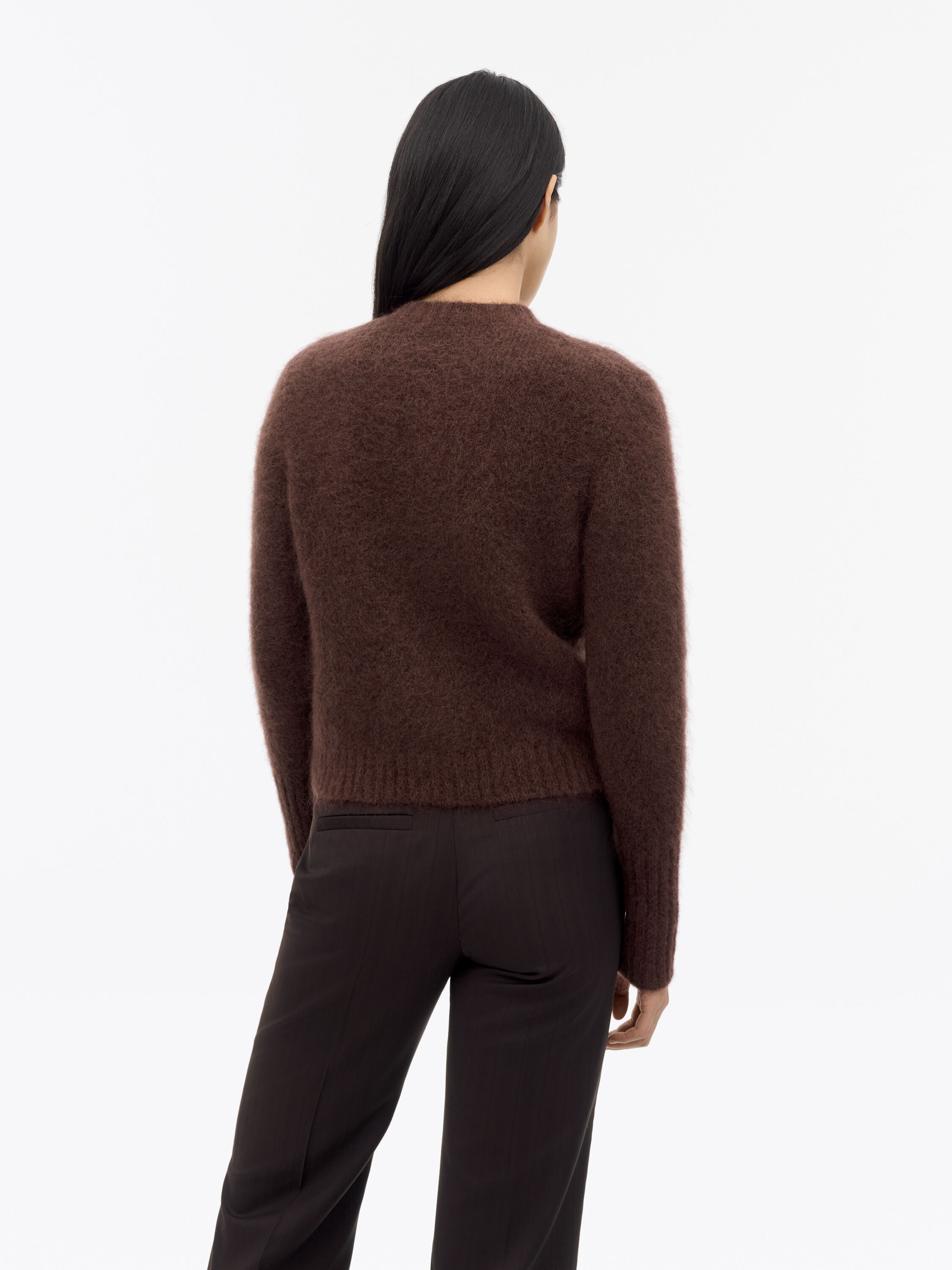 Leonie Mohair Wool Cardigan