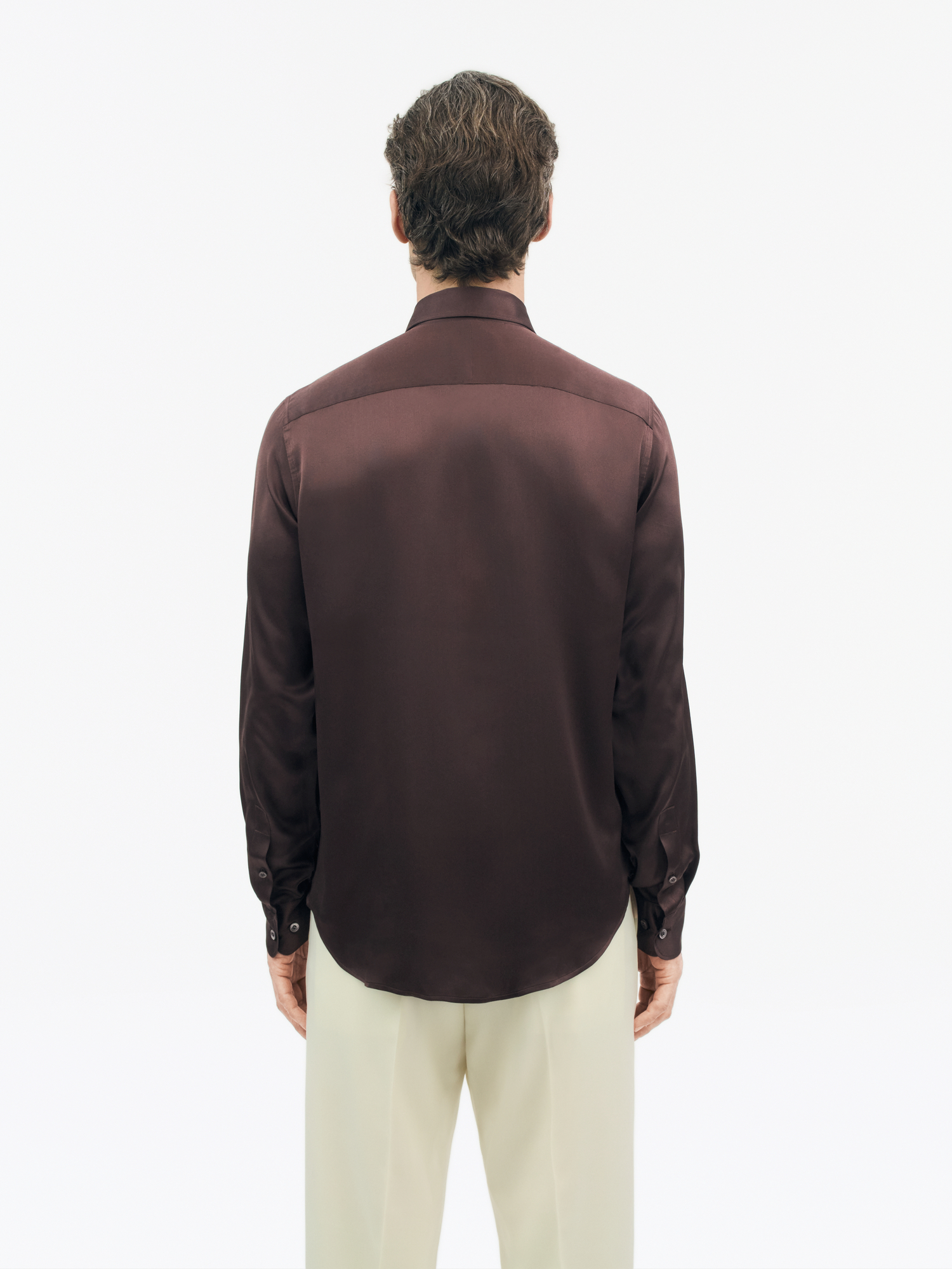 Lowan Regular-Fit Silk Shirt