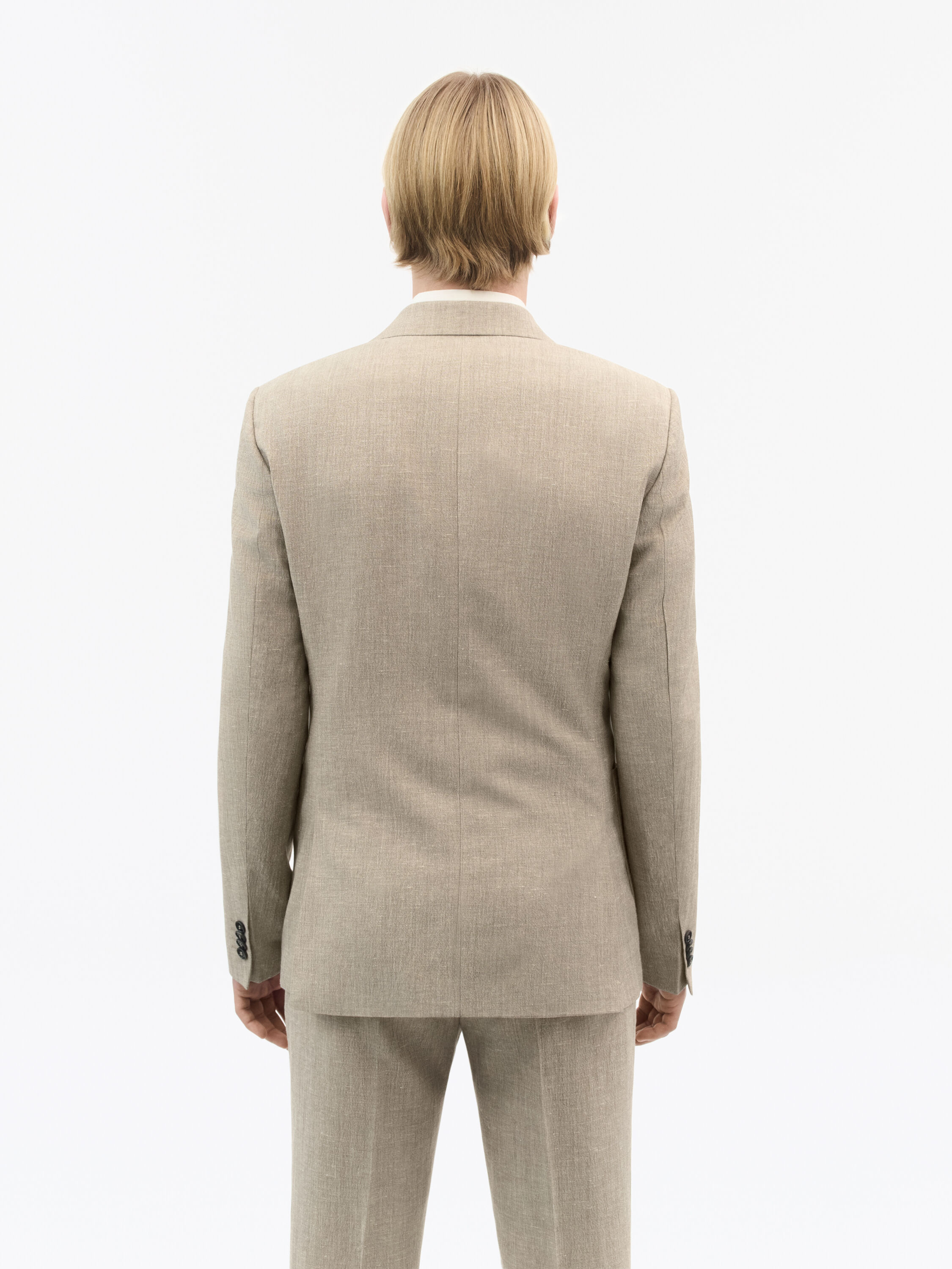 Justin P Slim-Fit Kavaj i Linne