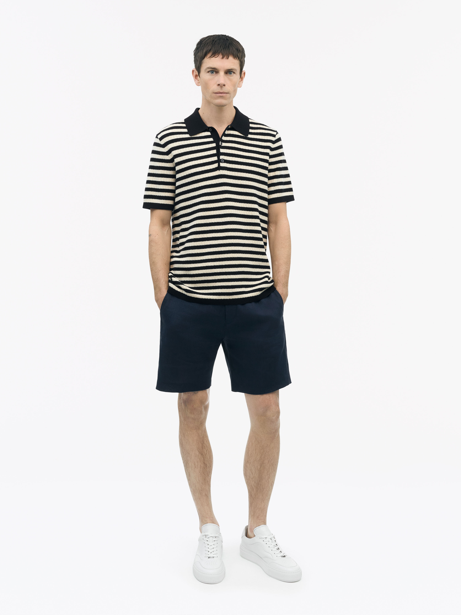 Thiago Tailored Linen Shorts