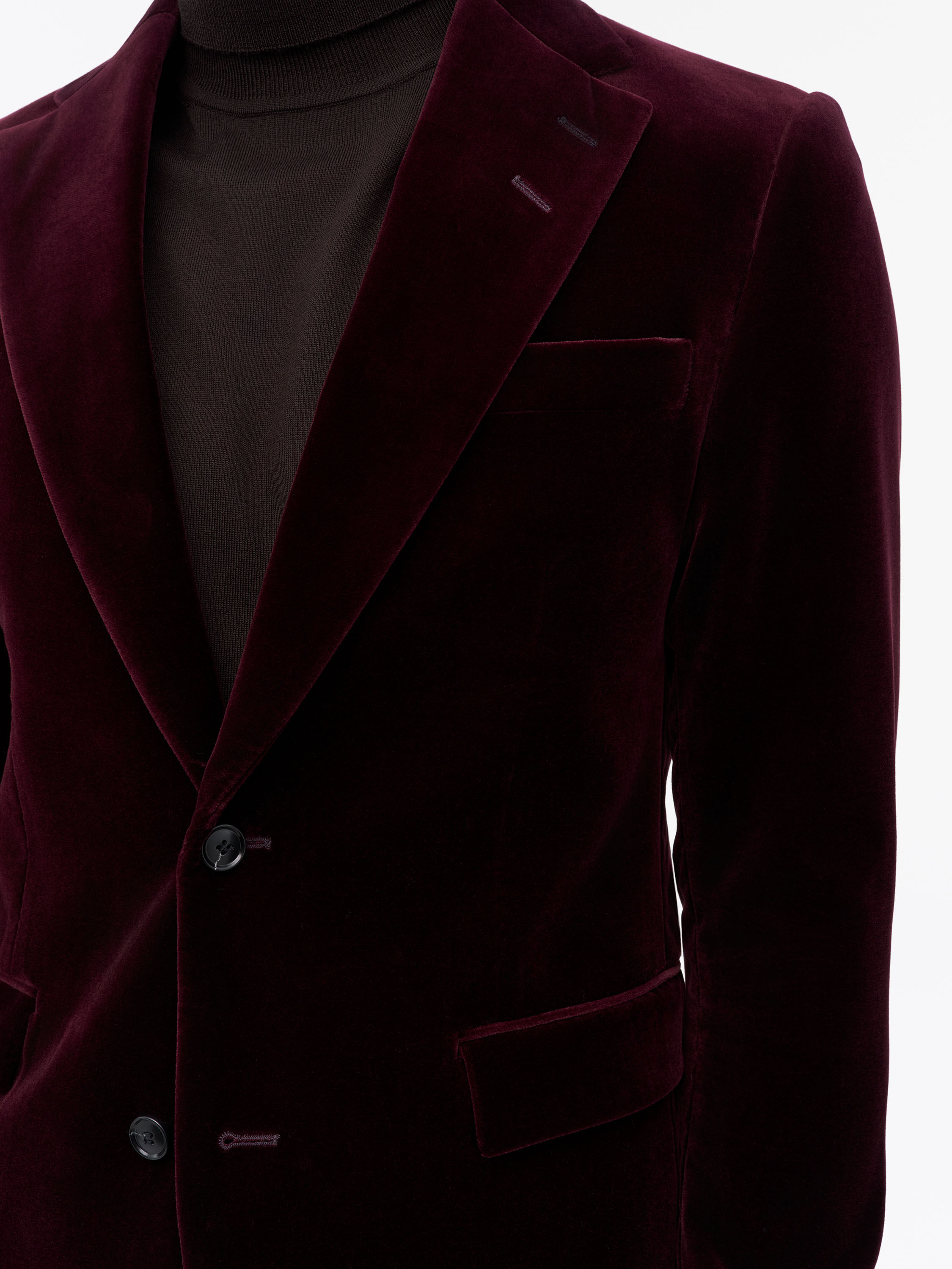 Ease Velvet Tuxedo Jacket