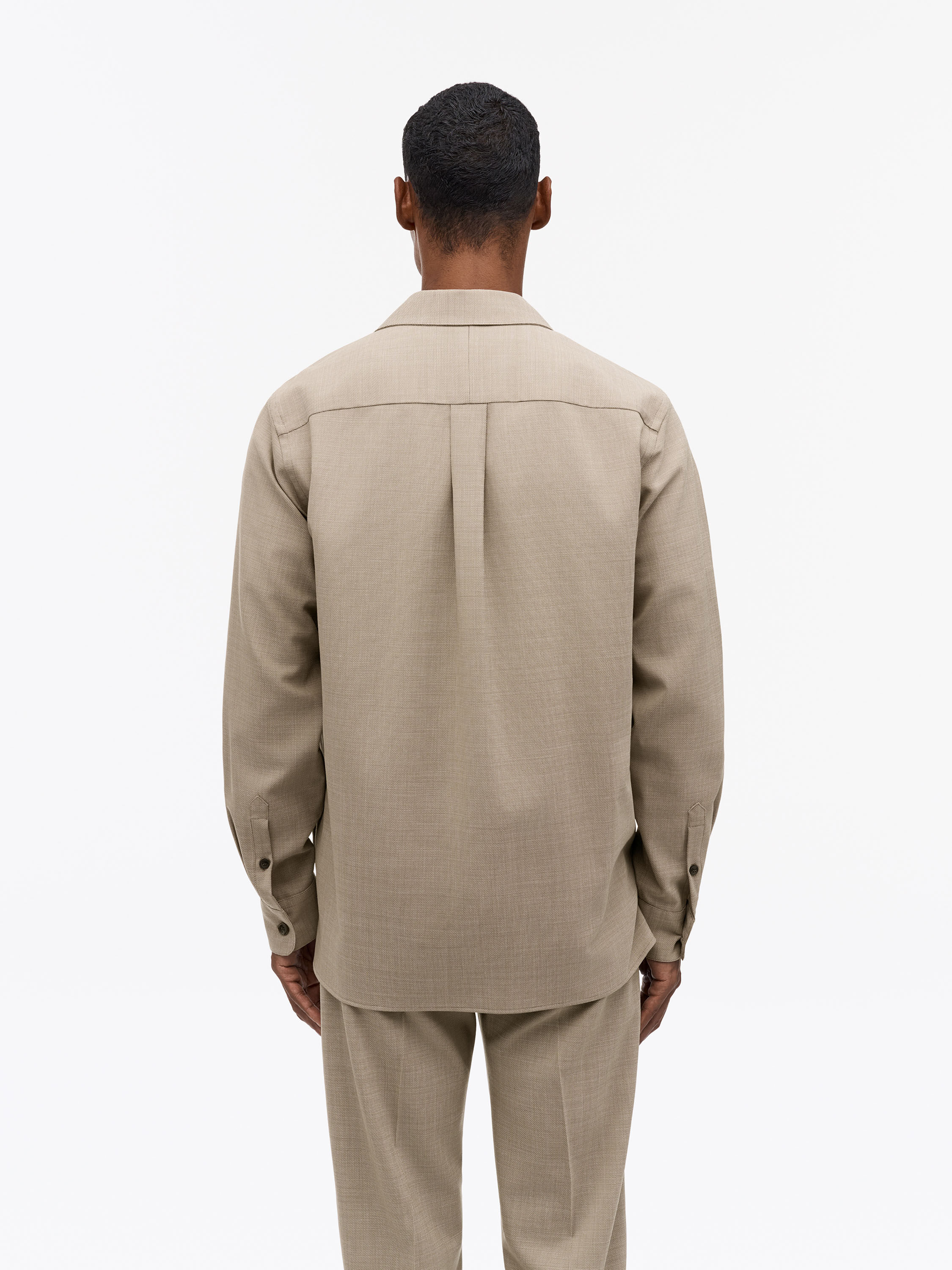 Perona Wool Stretch Shirt