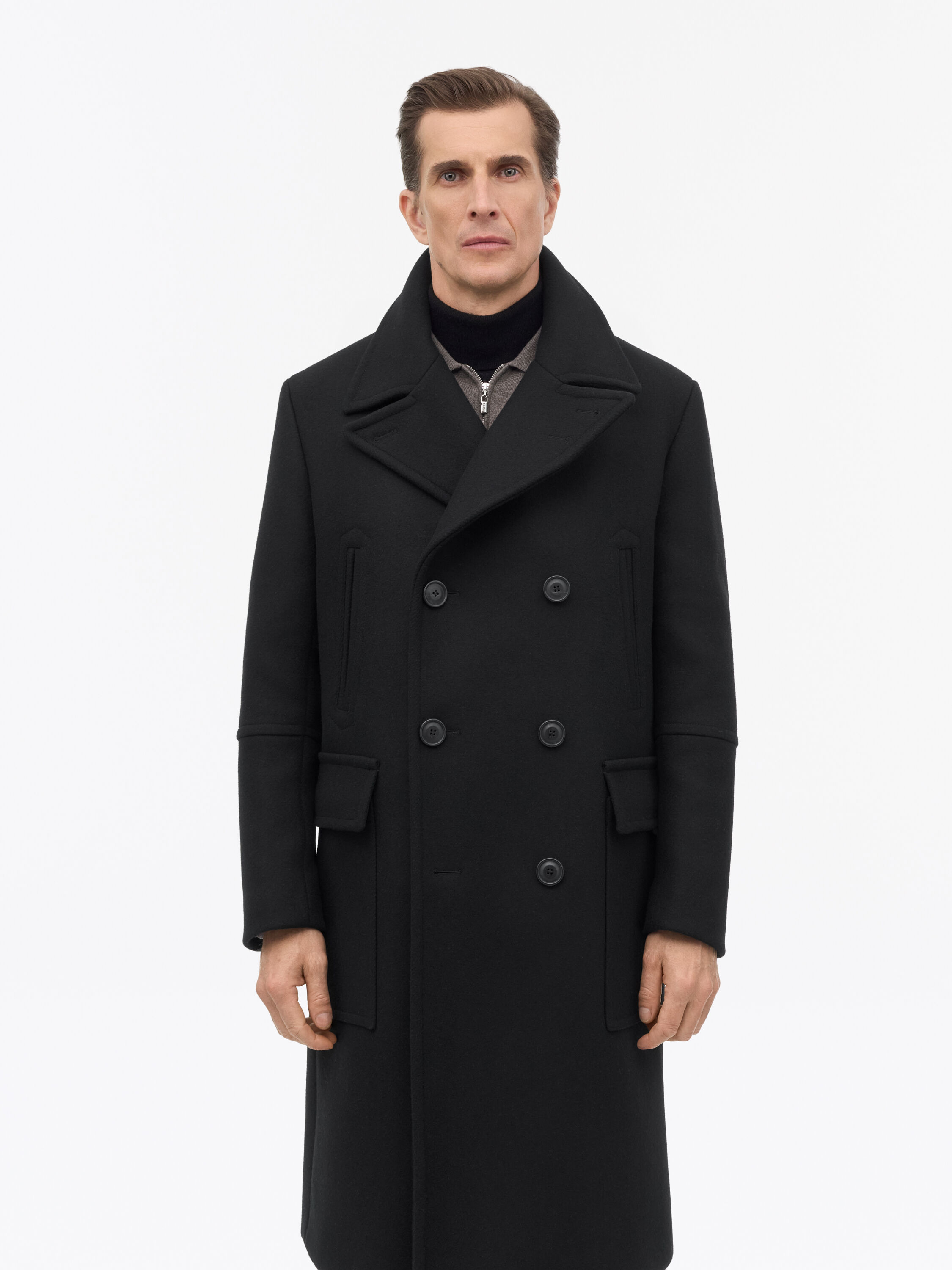 Mauro Double-Breasted Coat
