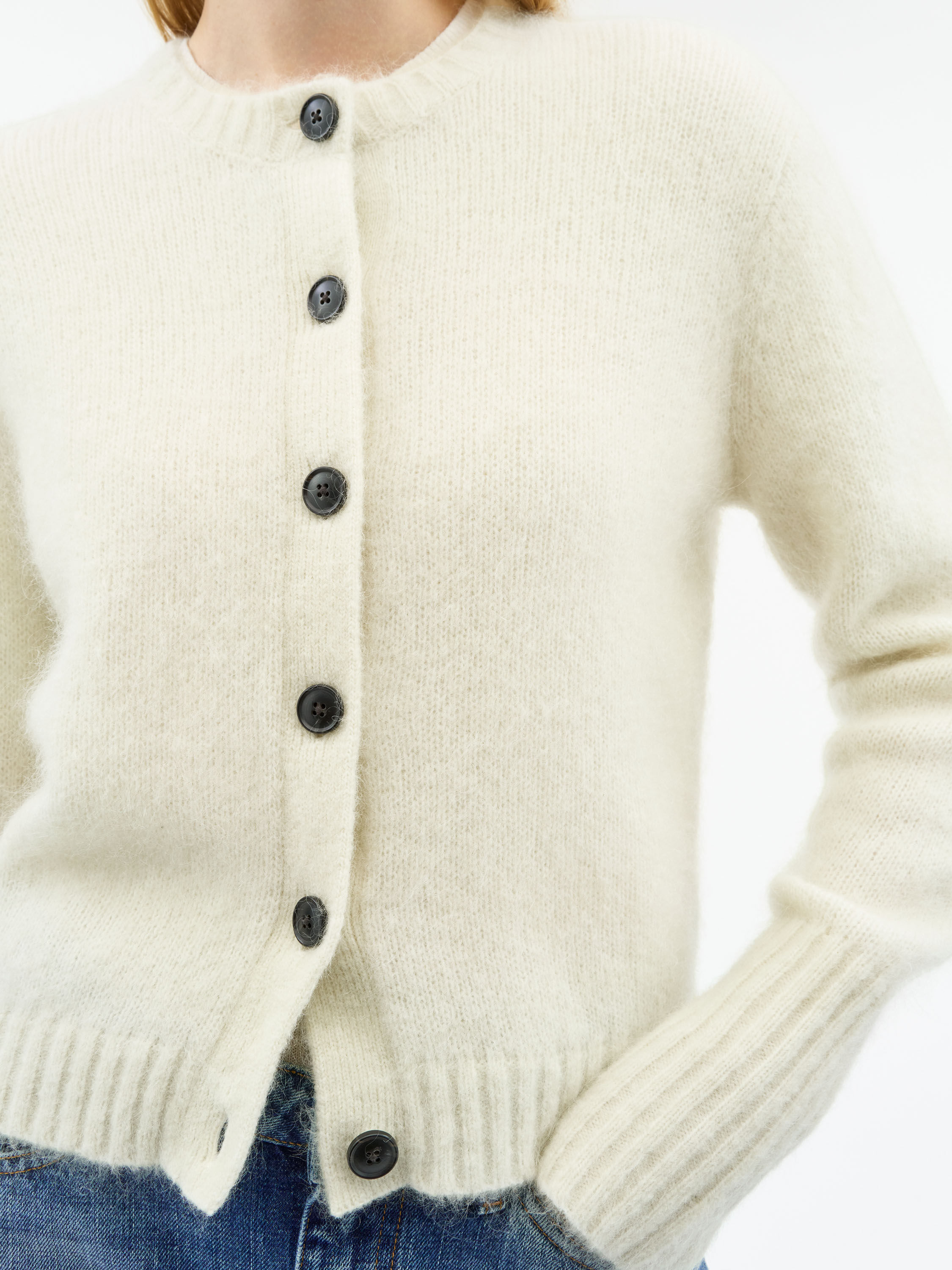 Leonie Kidmohair Cardigan