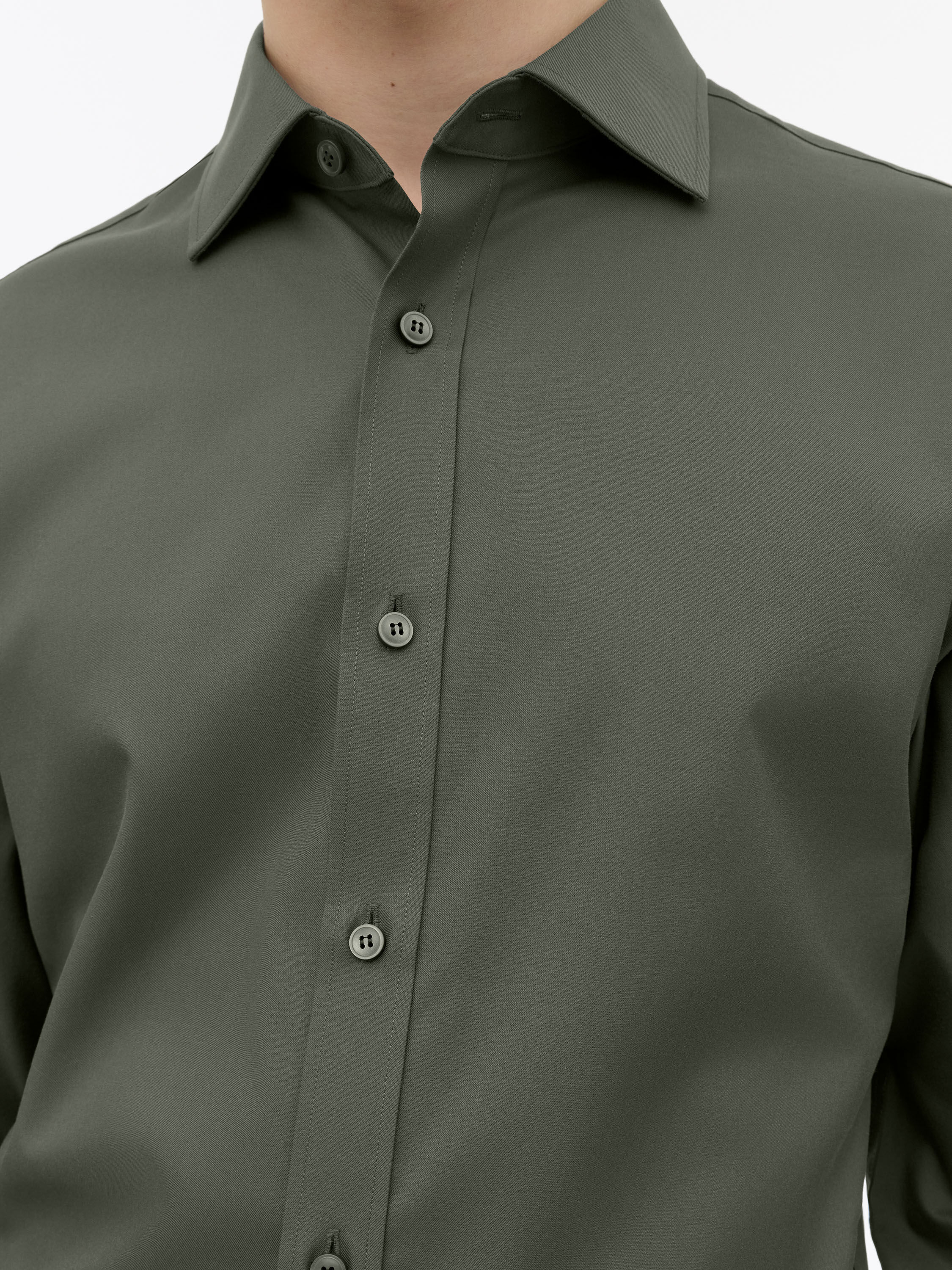 Adley C Cotton Twill Shirt