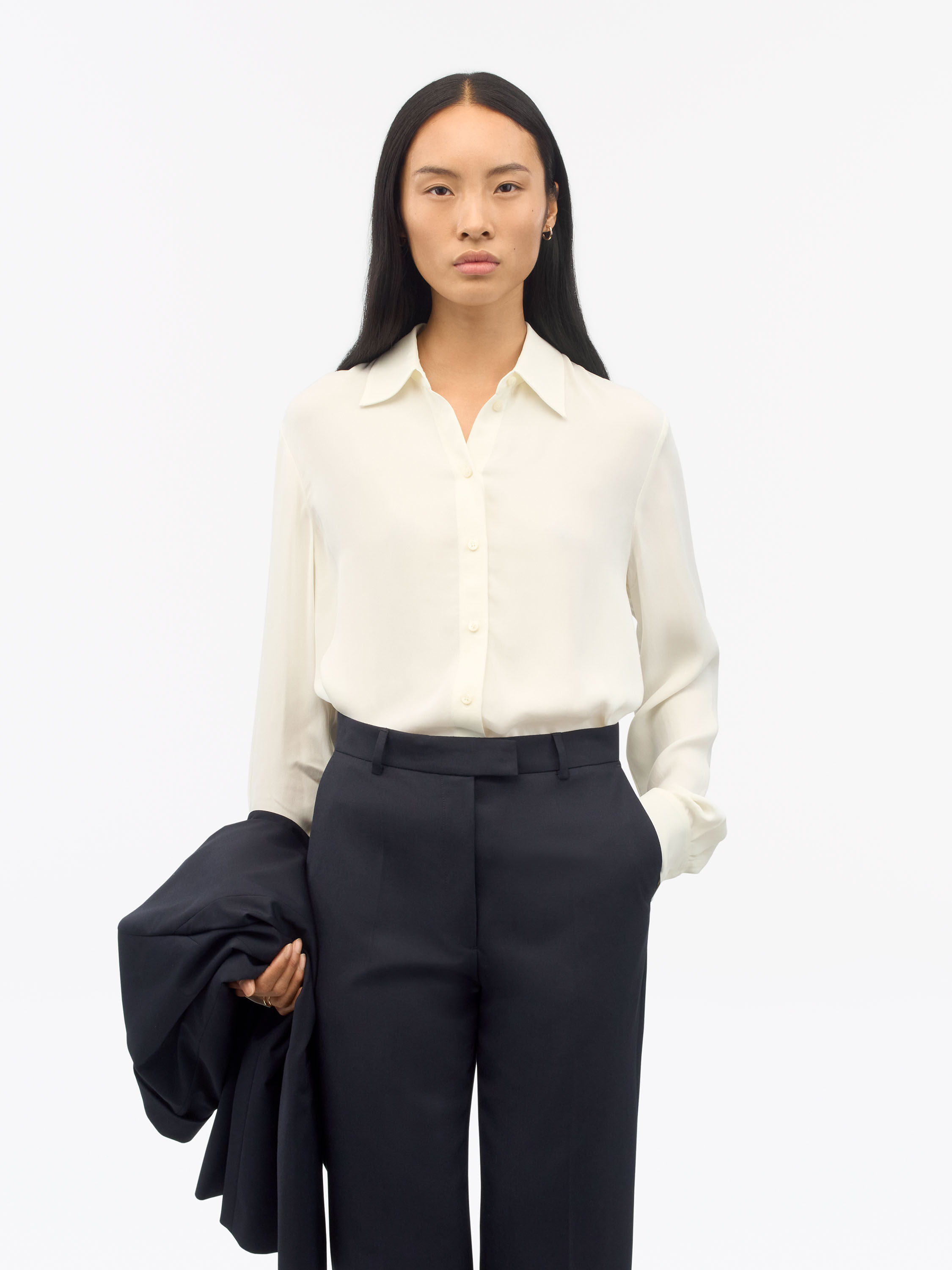 Camilla Klassisk Bluse