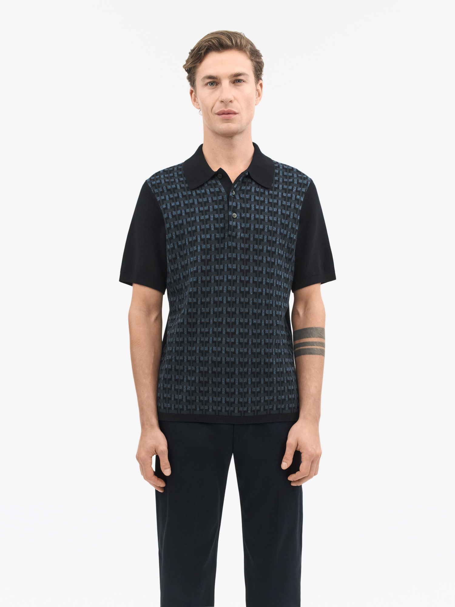 Erros J Polo Knit Sweater