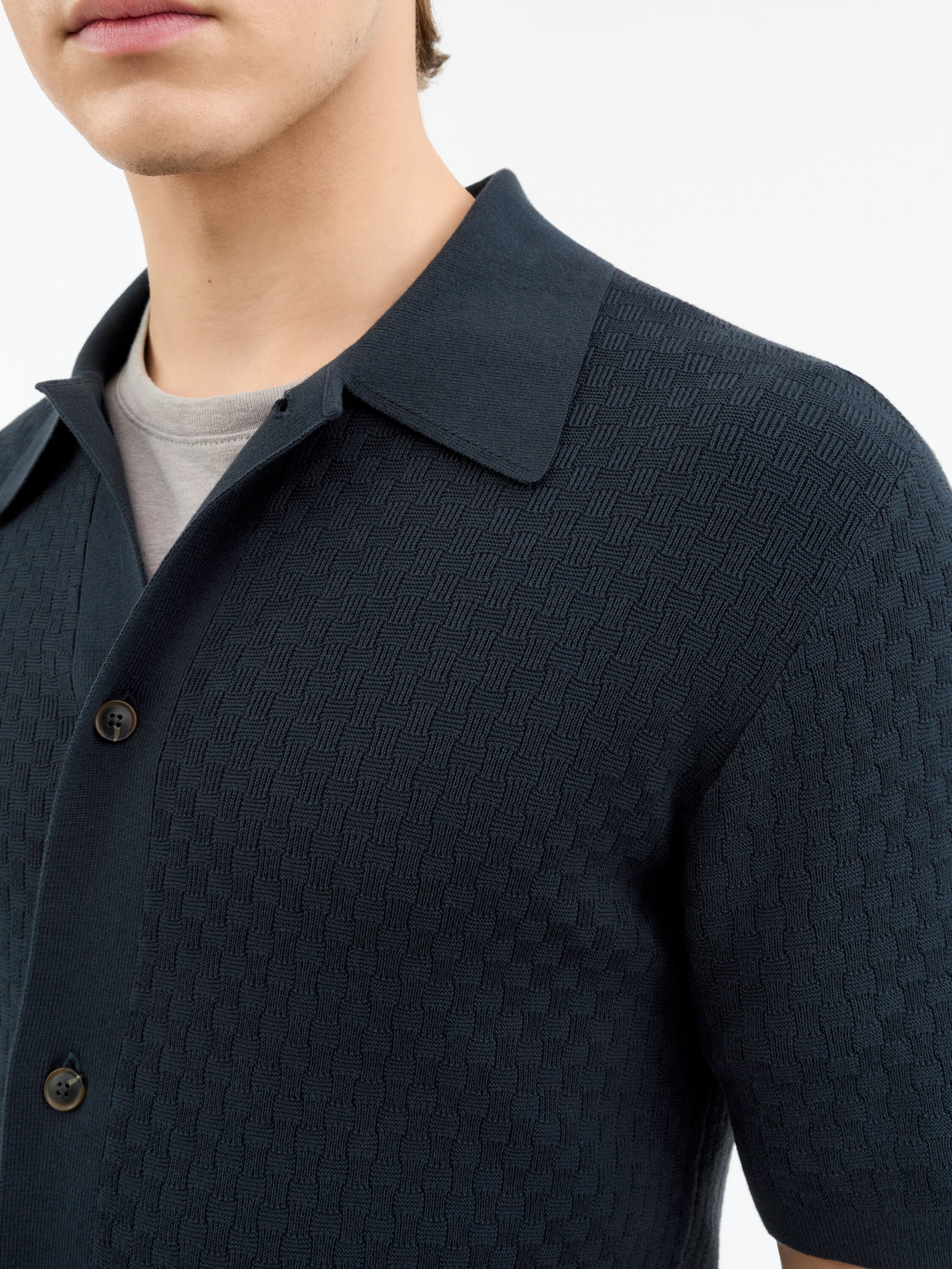 Araawen Structured Cotton Polo