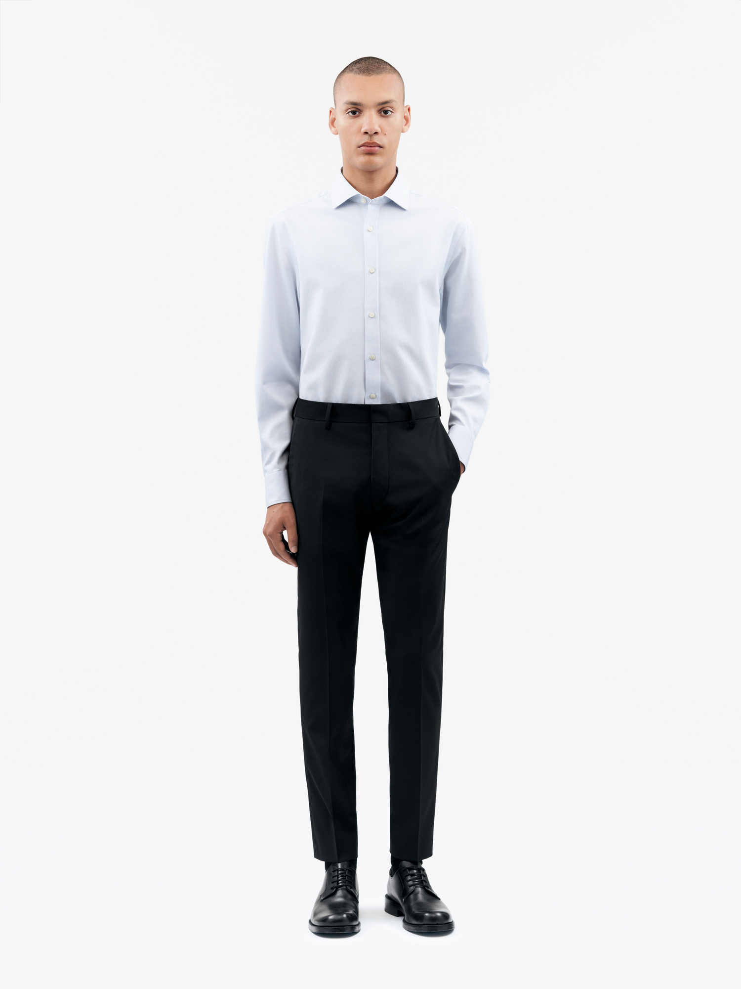 Adley C Cutaway Collar Shirt